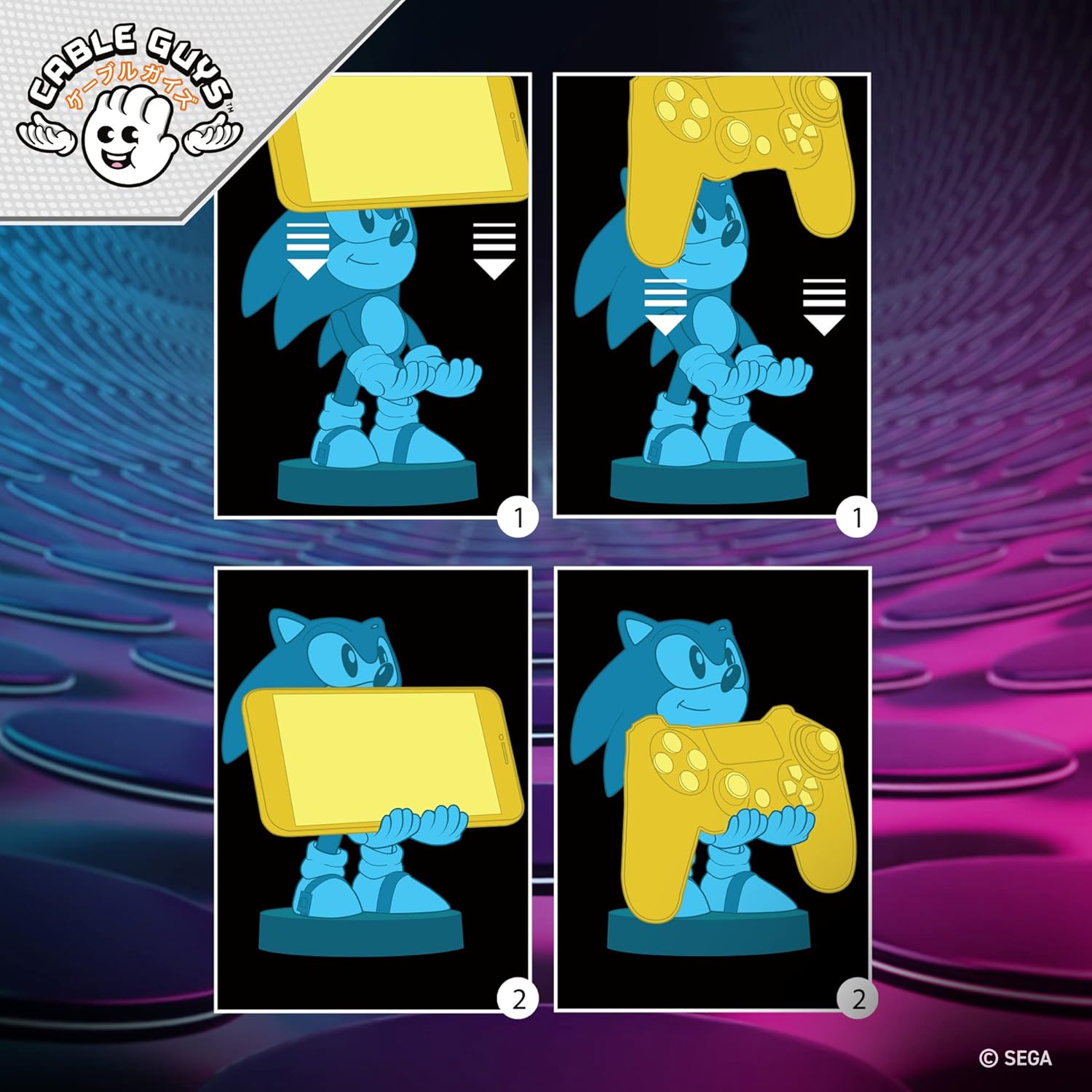 Disney Angel – Lilo &amp; Stitch Controller-Halter &amp; Telefonständer für PS5, Xbox, Switch 4