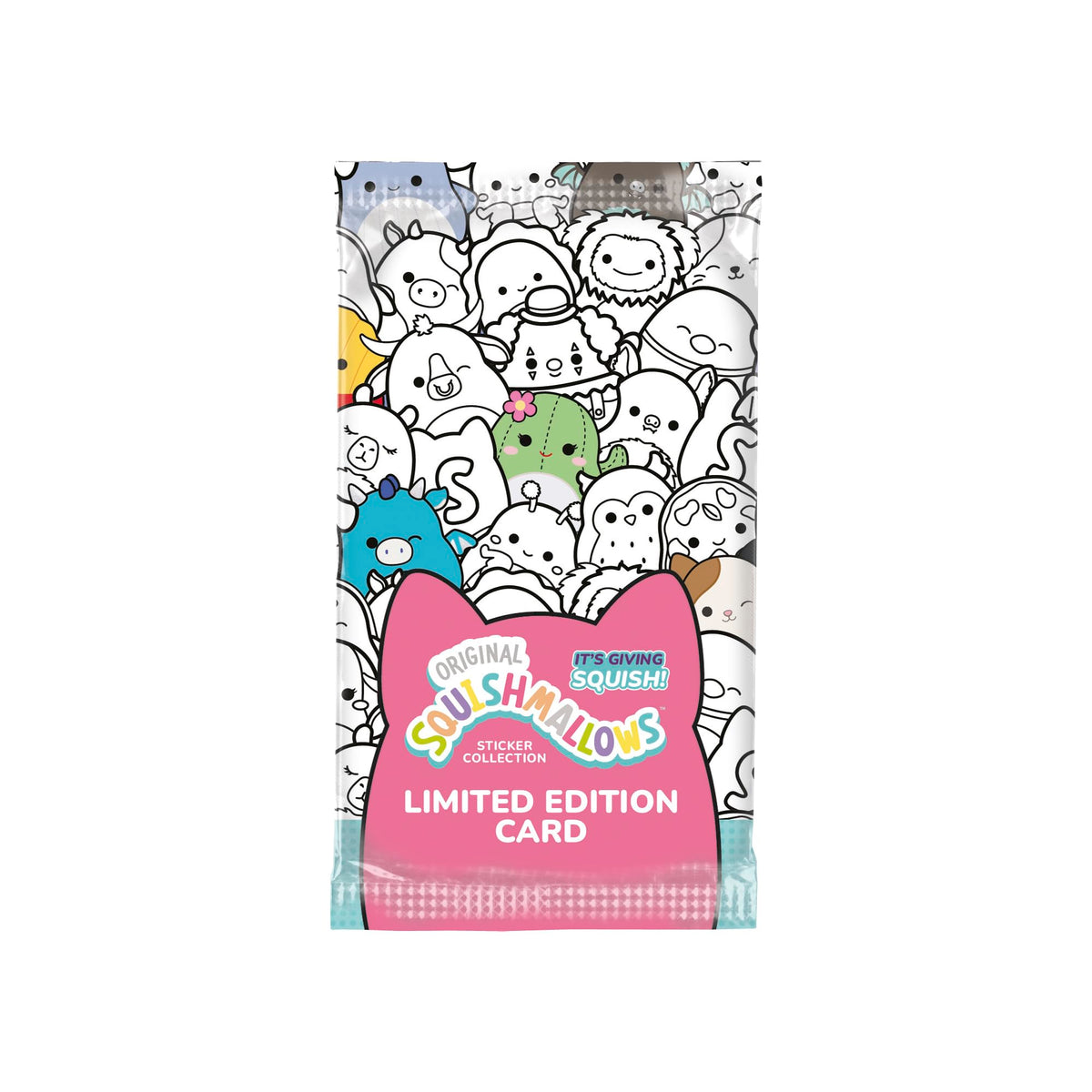 Panini Squishmallows It's Giving Squish Sticker Collection - 8 Sticker Packets + 1 Limited Edition Card 3