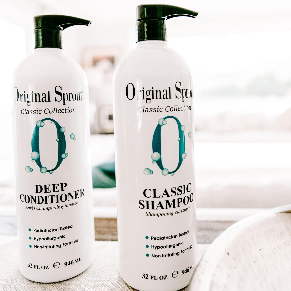 Original Sprout Classic Shampoo - Gentle, Moisturizing, All Hair Types | 33 Fl Oz