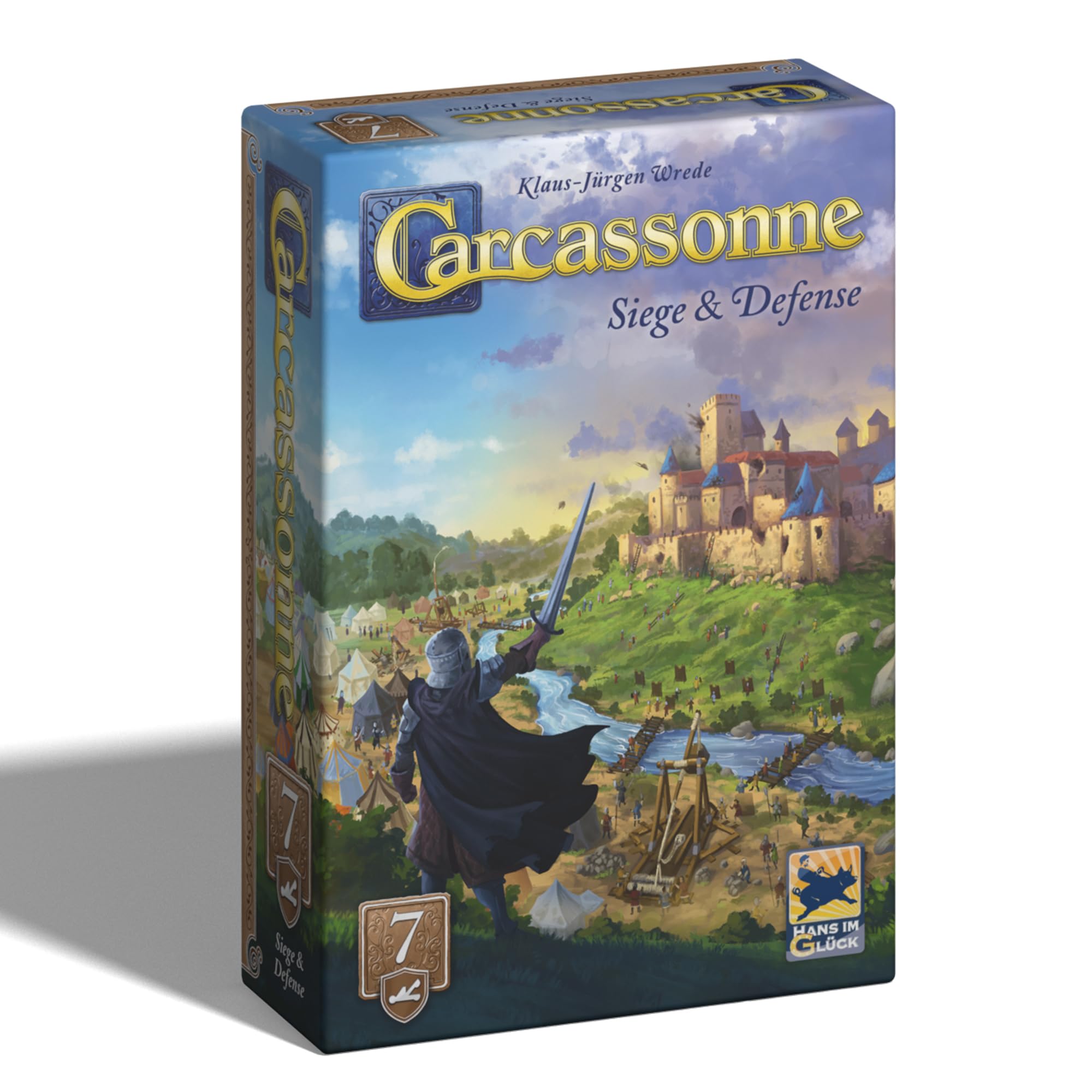 Hans im Glück Carcassonne: Siege & Defence Expansion 7 Refresh Board Game 1