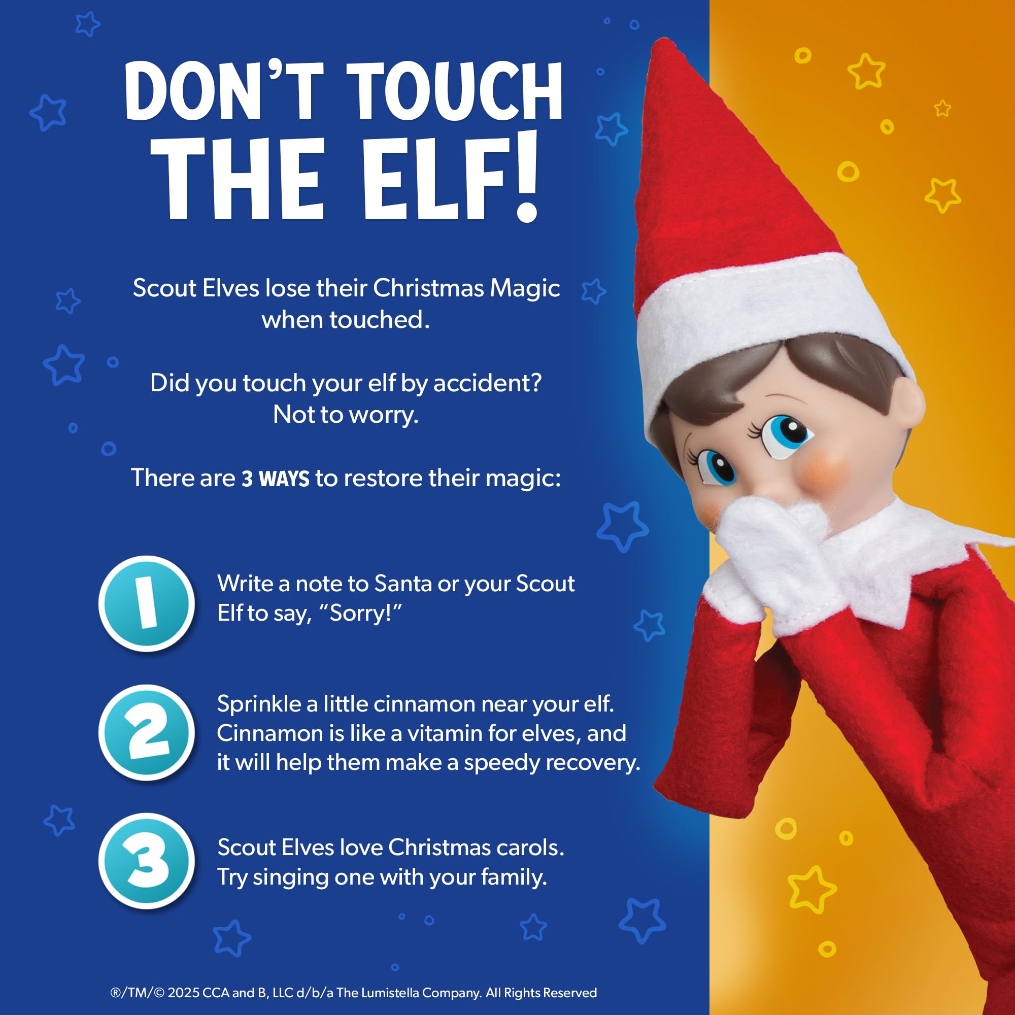 The Elf on the Shelf: A Christmas Tradition - Girl Scout Elf with Blue Eyes