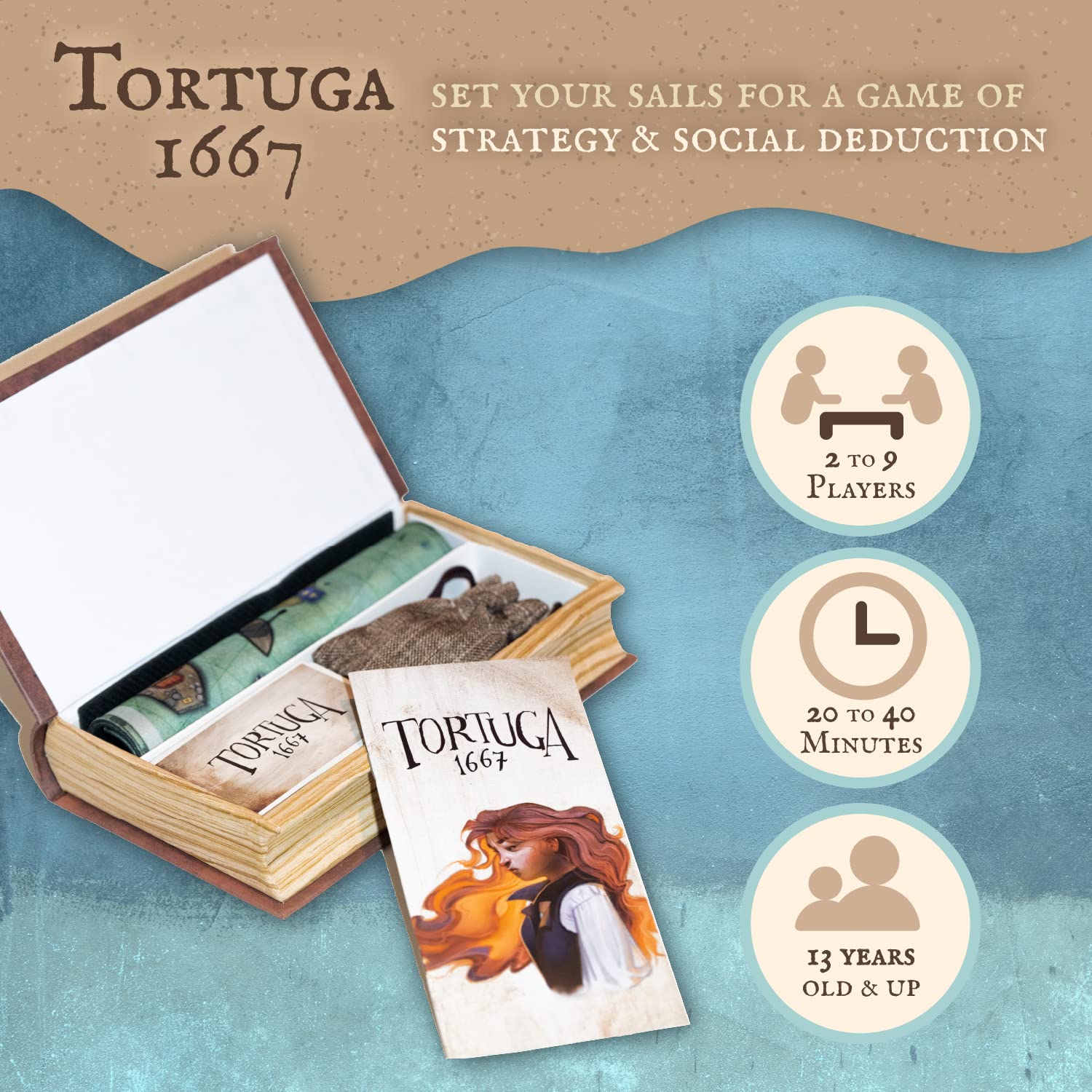Facade Games Tortuga 1667 Board Game 9
