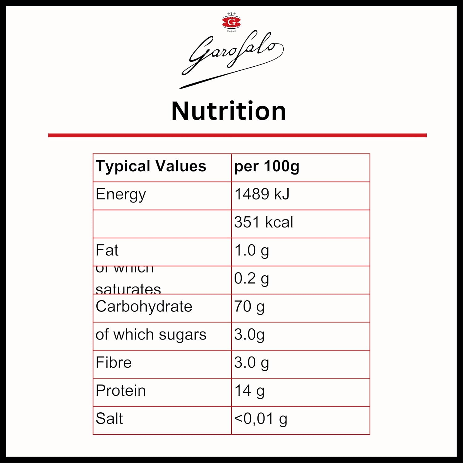 Garofalo Casarecce Dry Pasta 500g