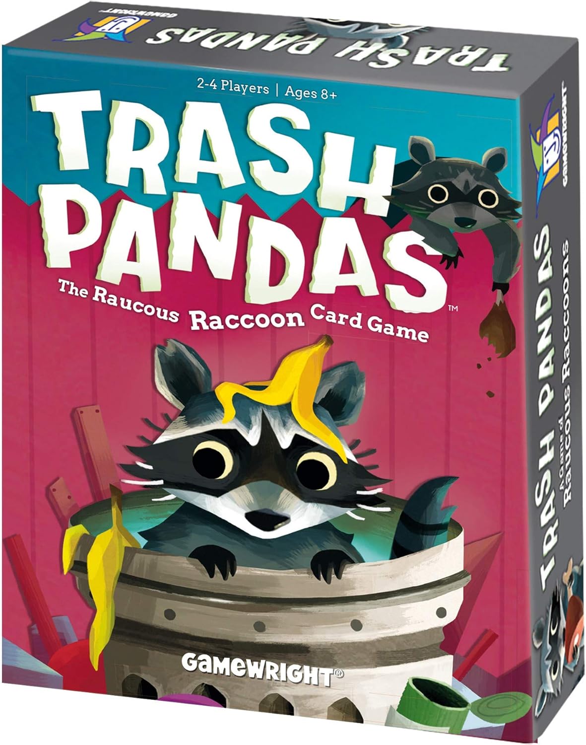 Gamewright Trash Pandas Miniature Game | Ages 8+ | 2-4 Players | 20 Minute Play Time 4