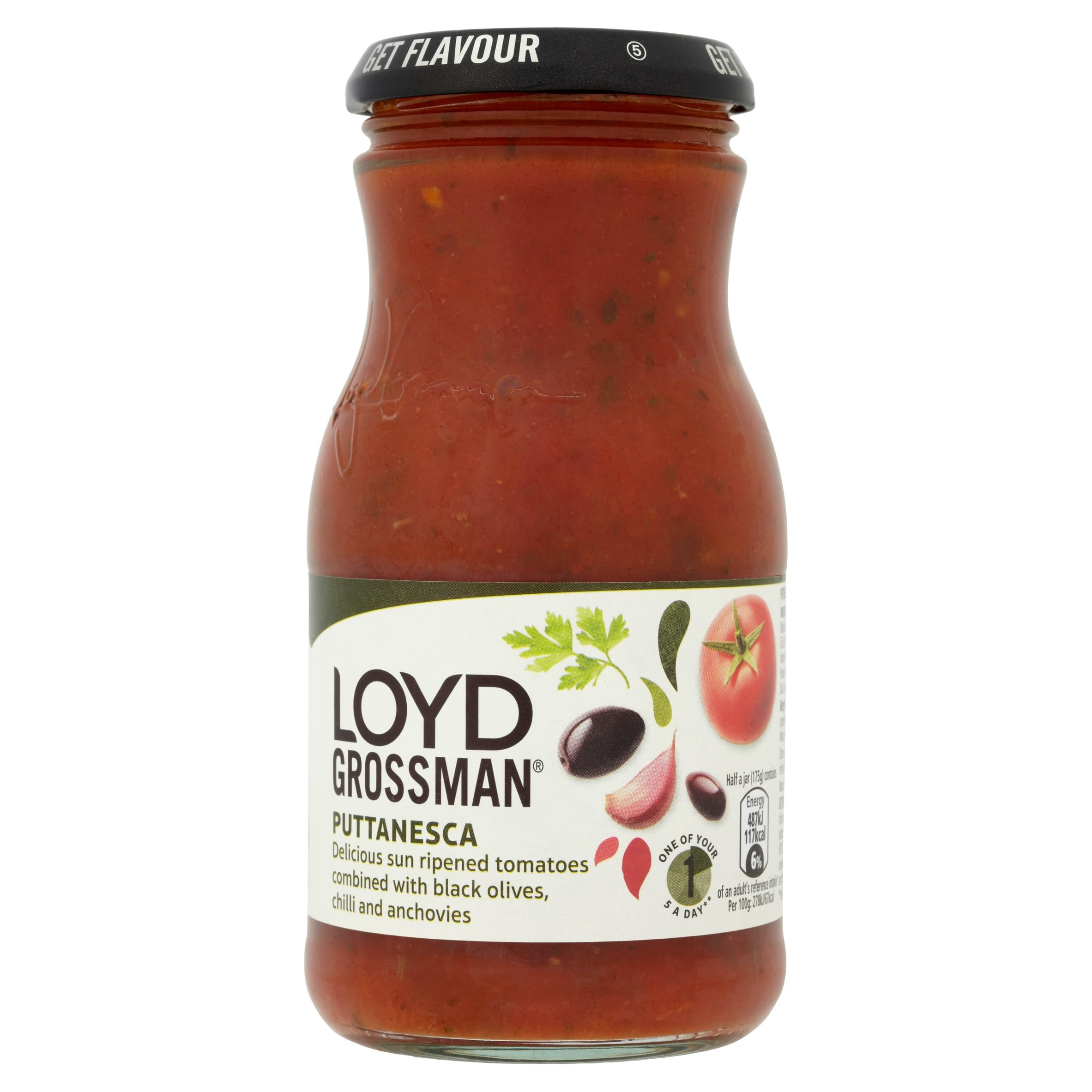 Loyd Grossman - Italian Puttanesca Sauce Tomato & Olive Anchovy Infusion 5