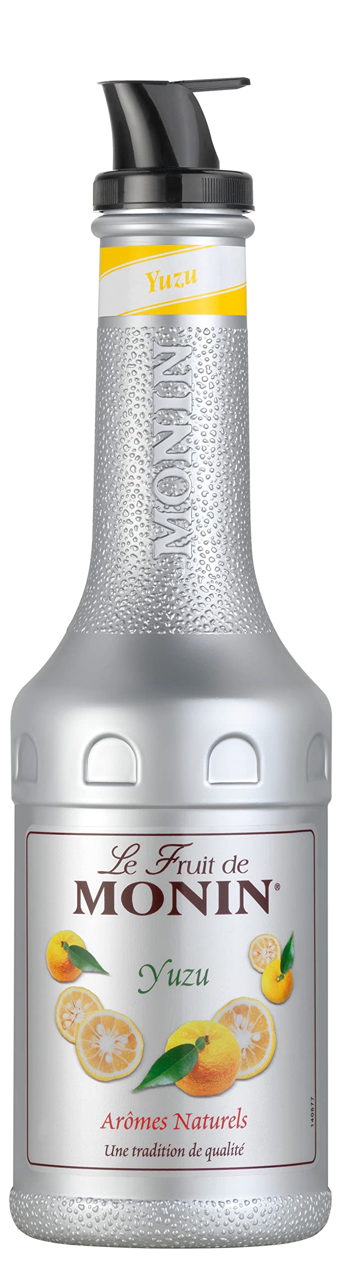 Monin Yuzu Fruit Mix Puree - 1L | 45% Fruit Content | Vegan & Halal Certified