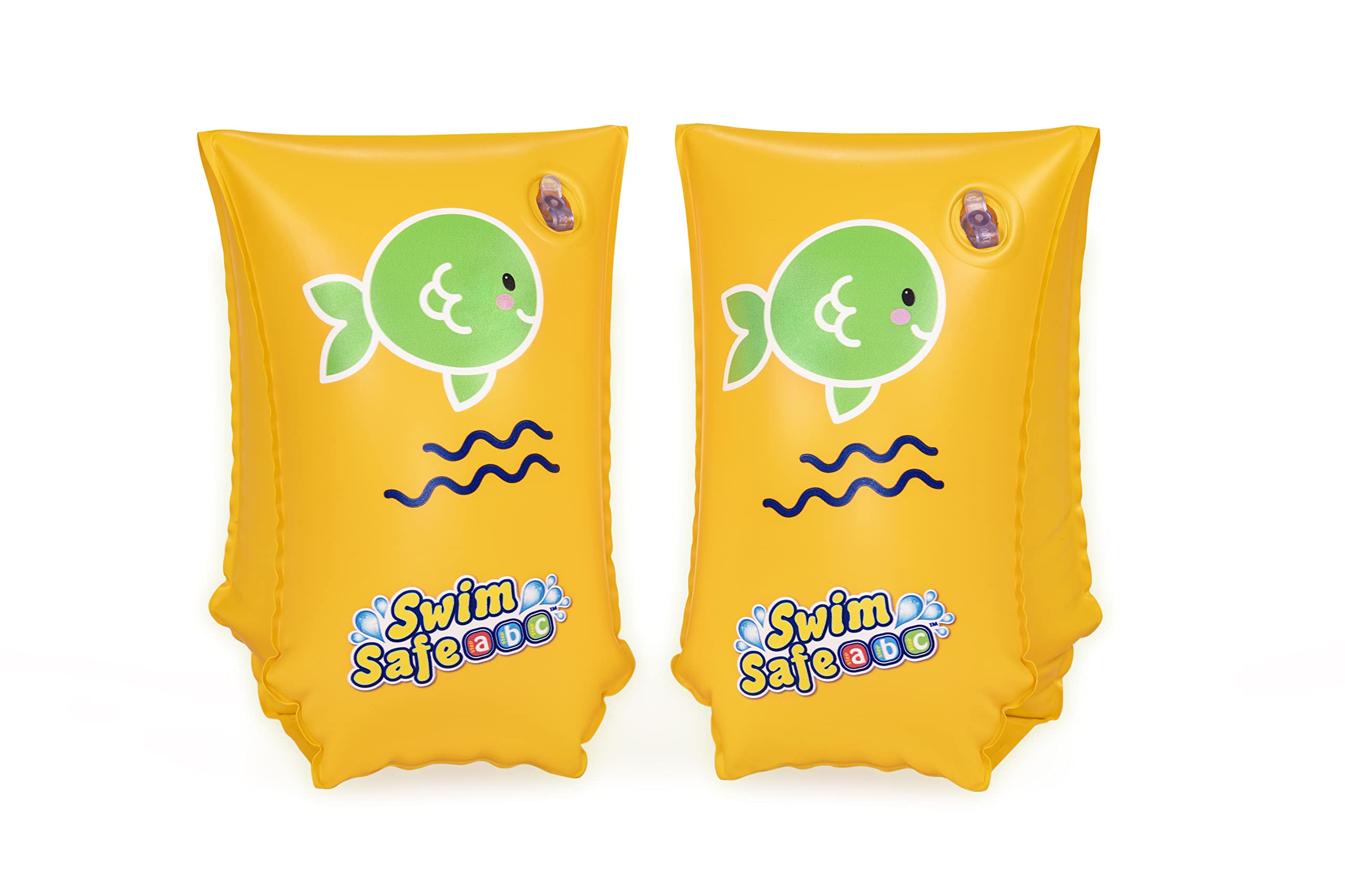 Bestway WonderSplash Inflatable Armbands - L/XL Size | Multicolor | Polyvinyl Chloride