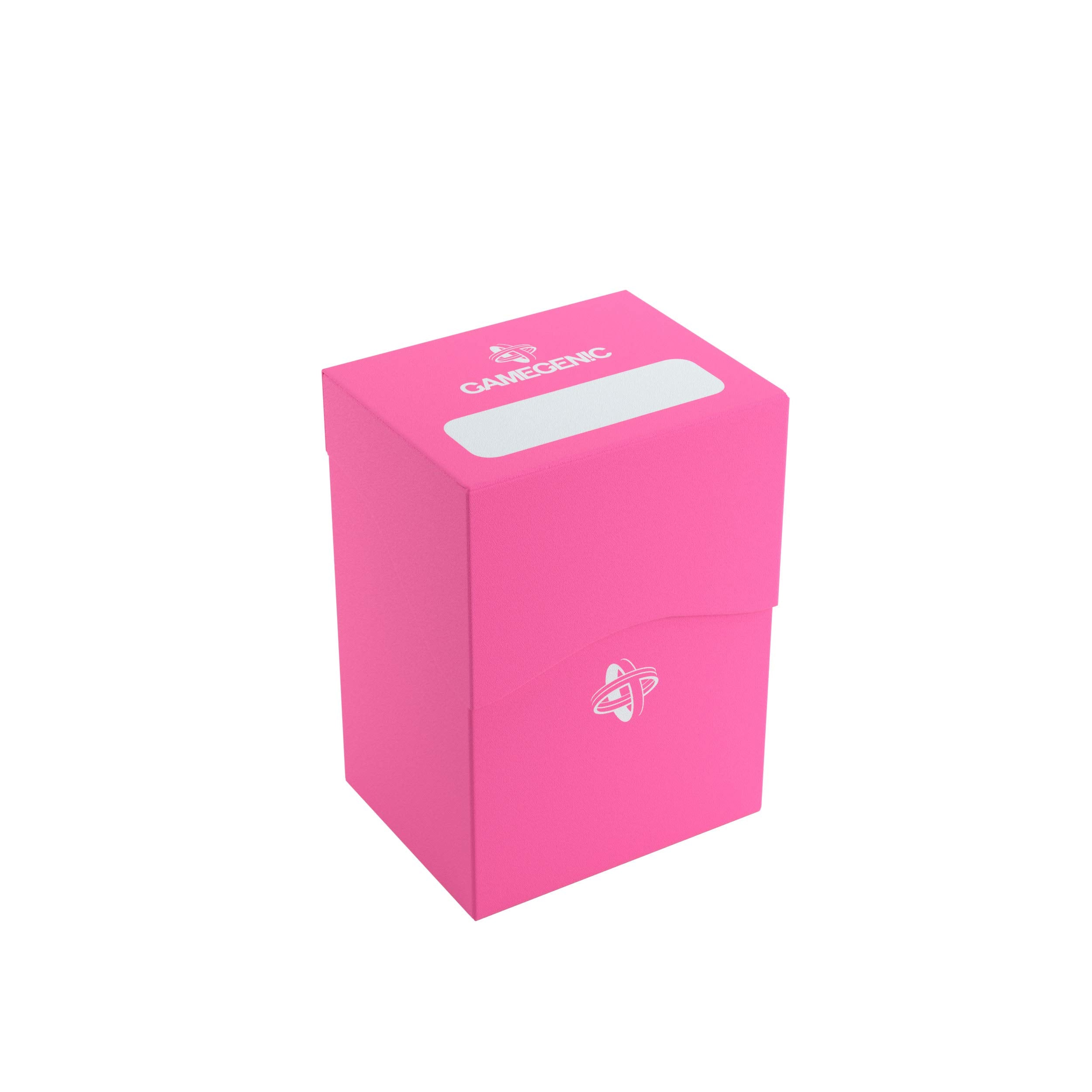 Gamegenic 80-Card Deck Holder for Magic Pokémon Yu-Gi-Oh - Pink TCG Storage Box