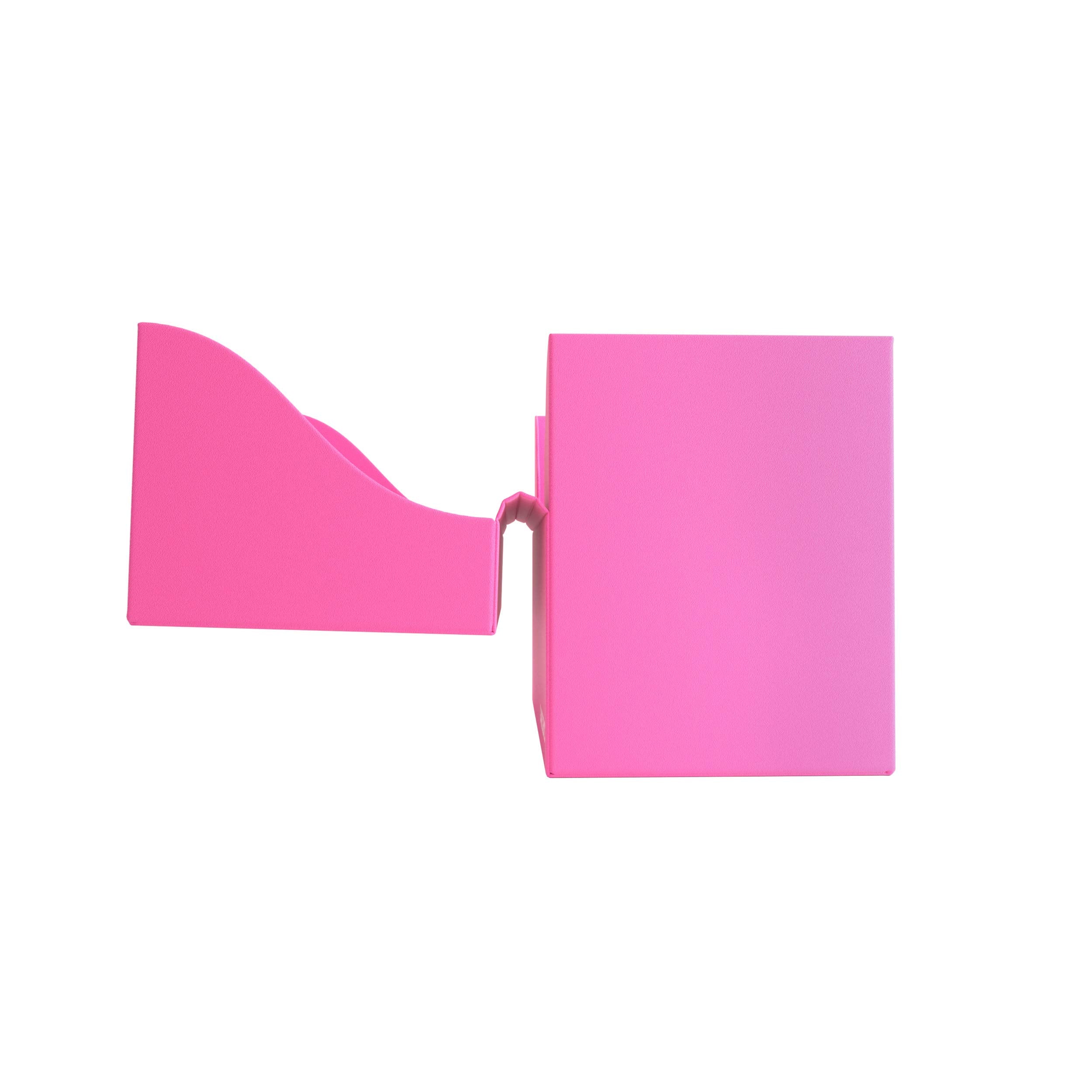 Gamegenic 80-Card Side Holder - Pink Deck Box | Self-Locking Lid | Cobra Neck Access 6