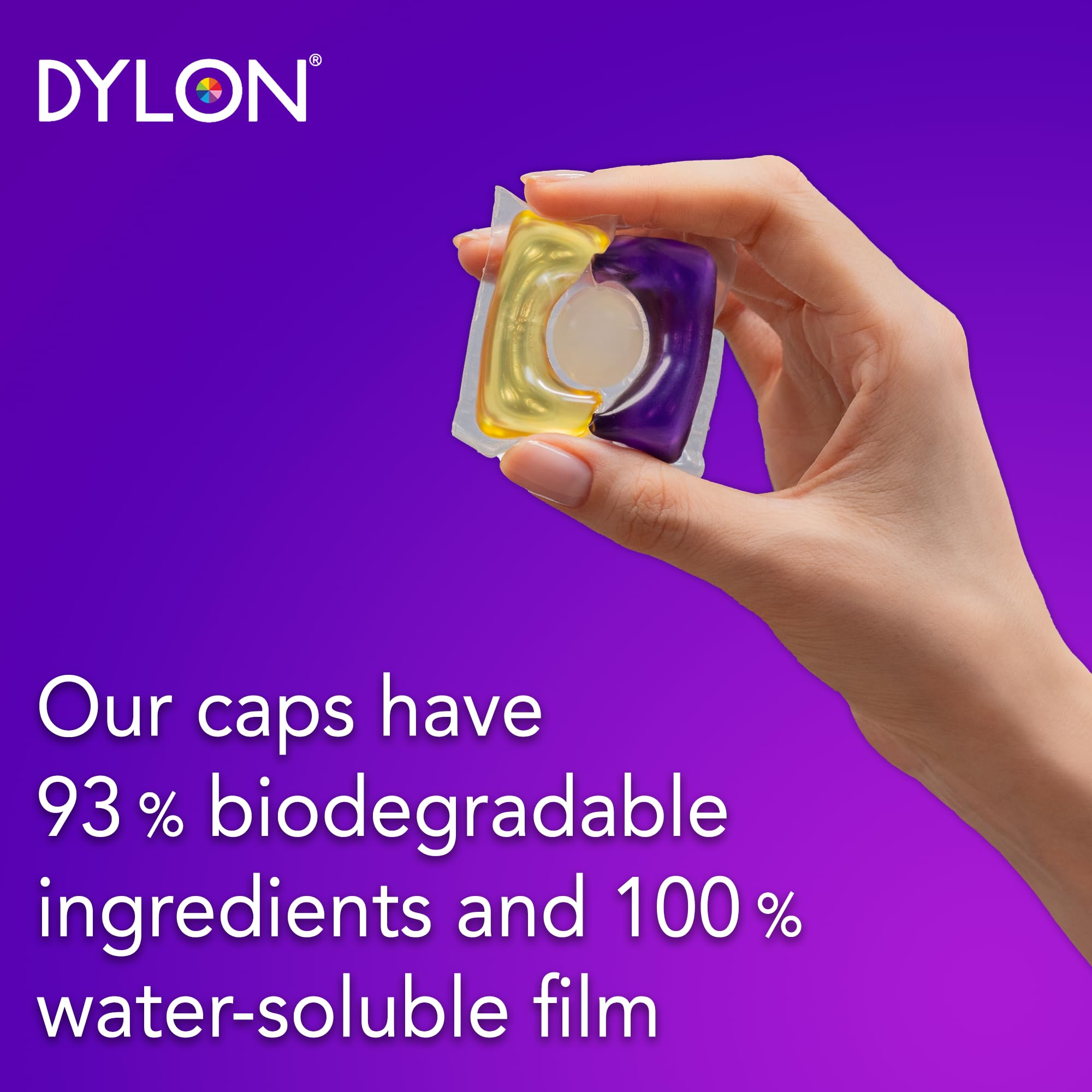 Dylon Black & Dark Caps Laundry Detergent (40 Wash Loads) 4