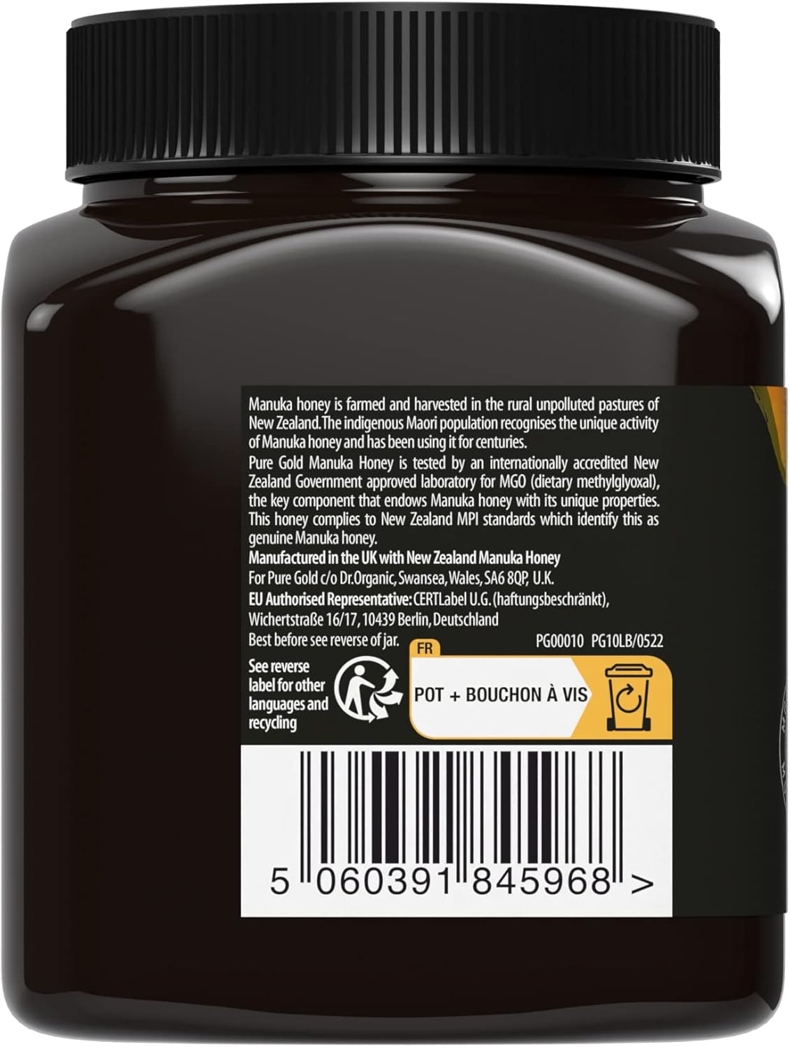 Pure Gold Manuka Honey 300+ MGO Certified 250g 3