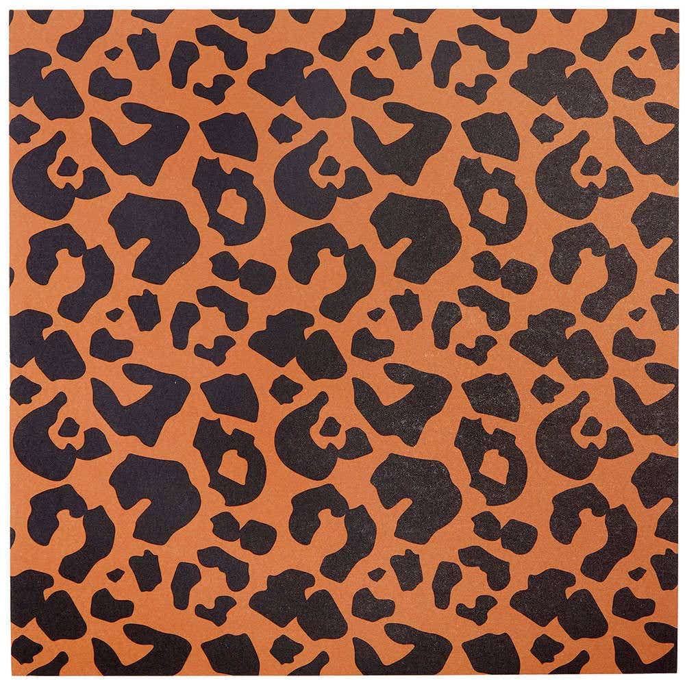 Baker Ross Jungle Animal Printed Paper Pack - 48 Sheets, 120gsm, 203mm x 203mm 3