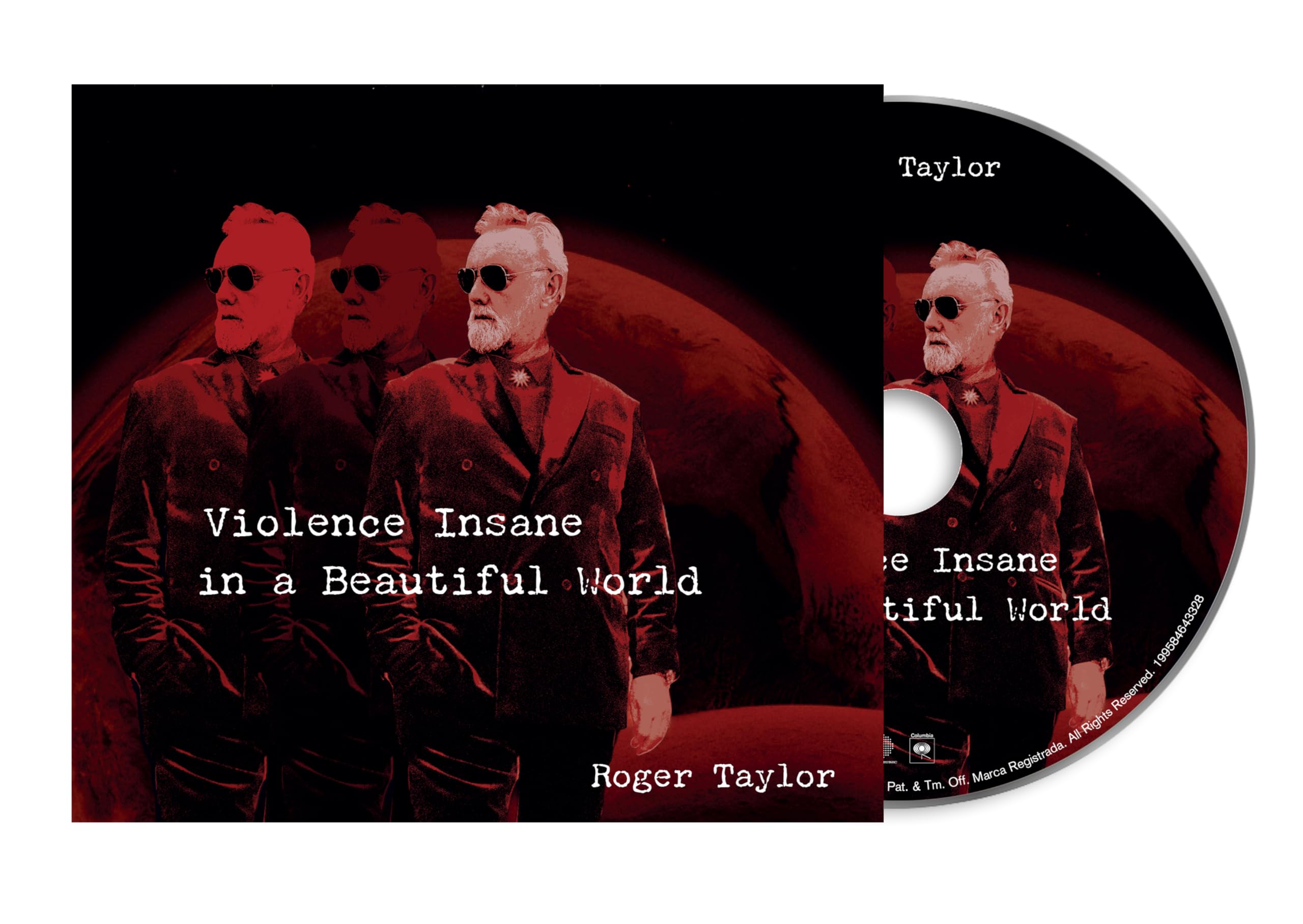 Roger Taylor - Violence Insane In A Beautiful World [CD]