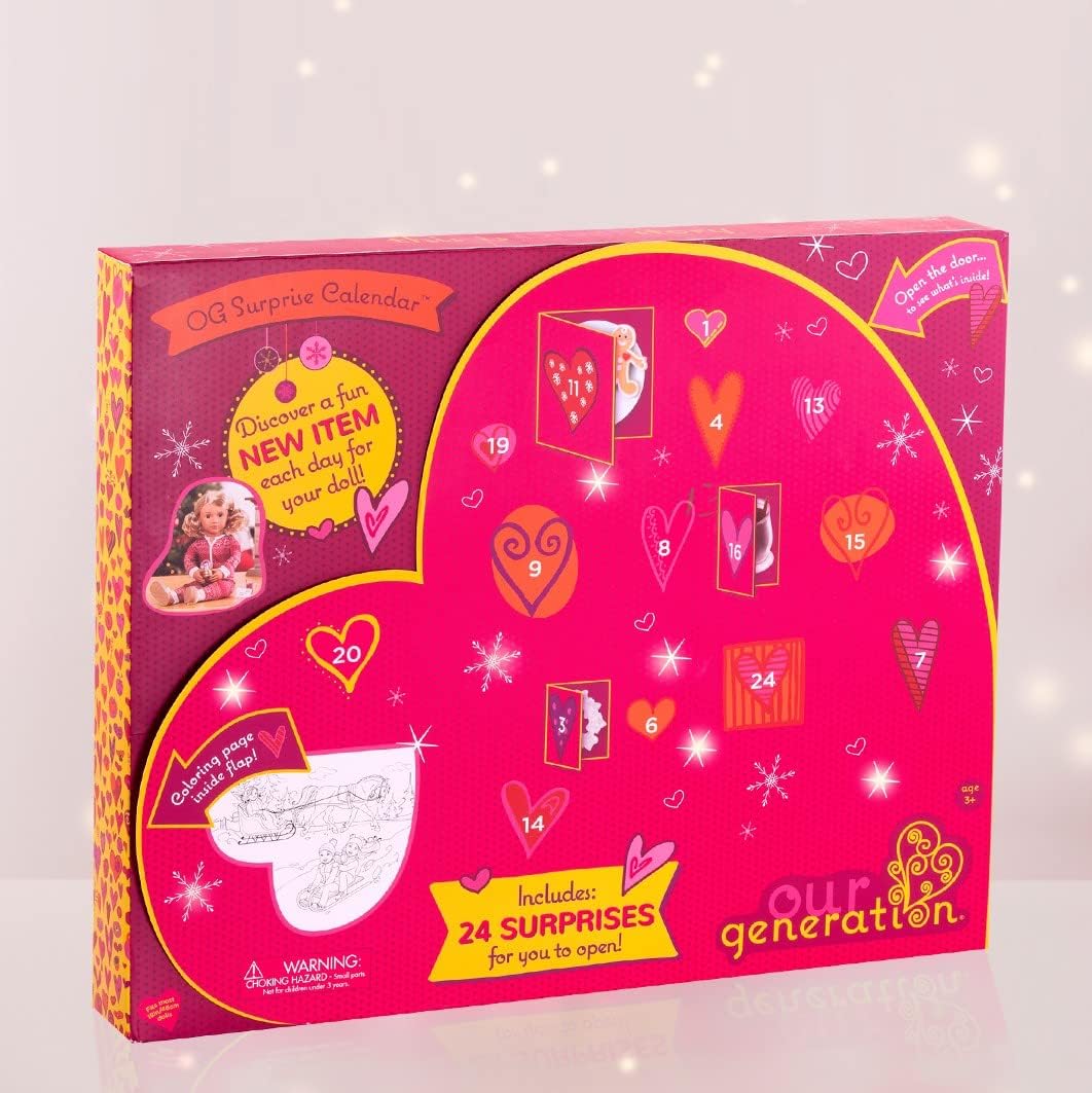 Our Generation Holiday Advent Calendar - 18-Inch Doll Accessory Playset 3