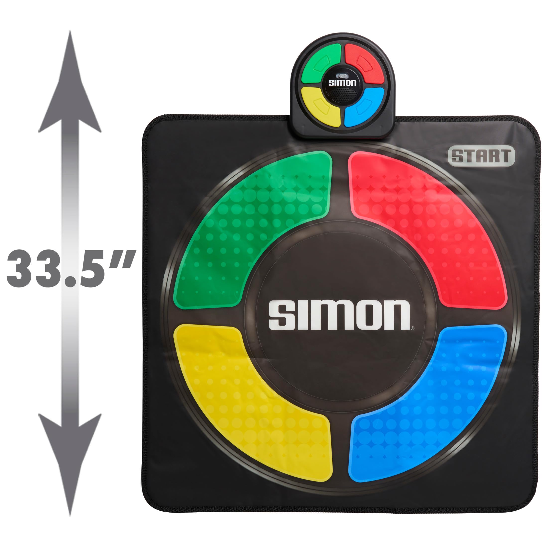 Just Play Hasbro Simon Jump Electronic Game Mat for Ages 8+ | Multicolor Plastic 3