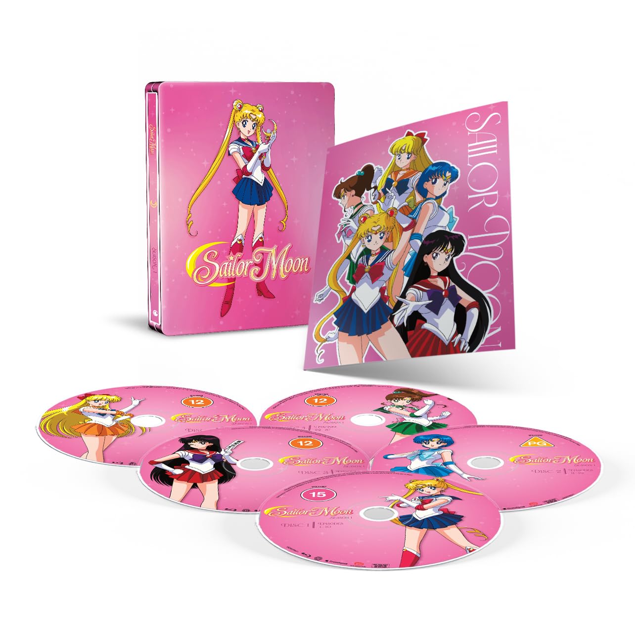 Sailor Moon Season 1 Limited Edition SteelBook [Blu-ray]