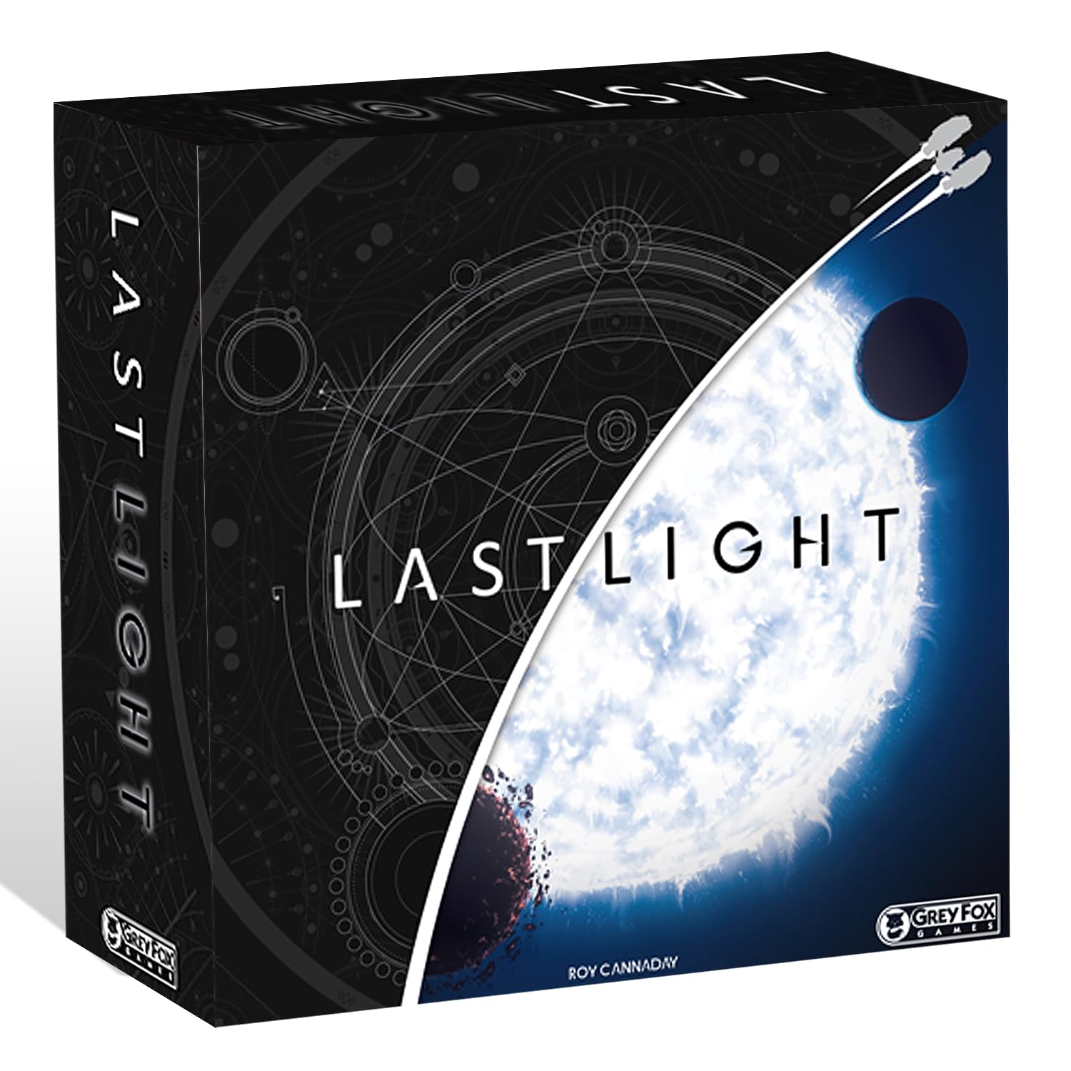 Grey Fox Games Last Light Board Game - Strategy Space Opera | 2-4 Players | 60 Min | Ages 14+