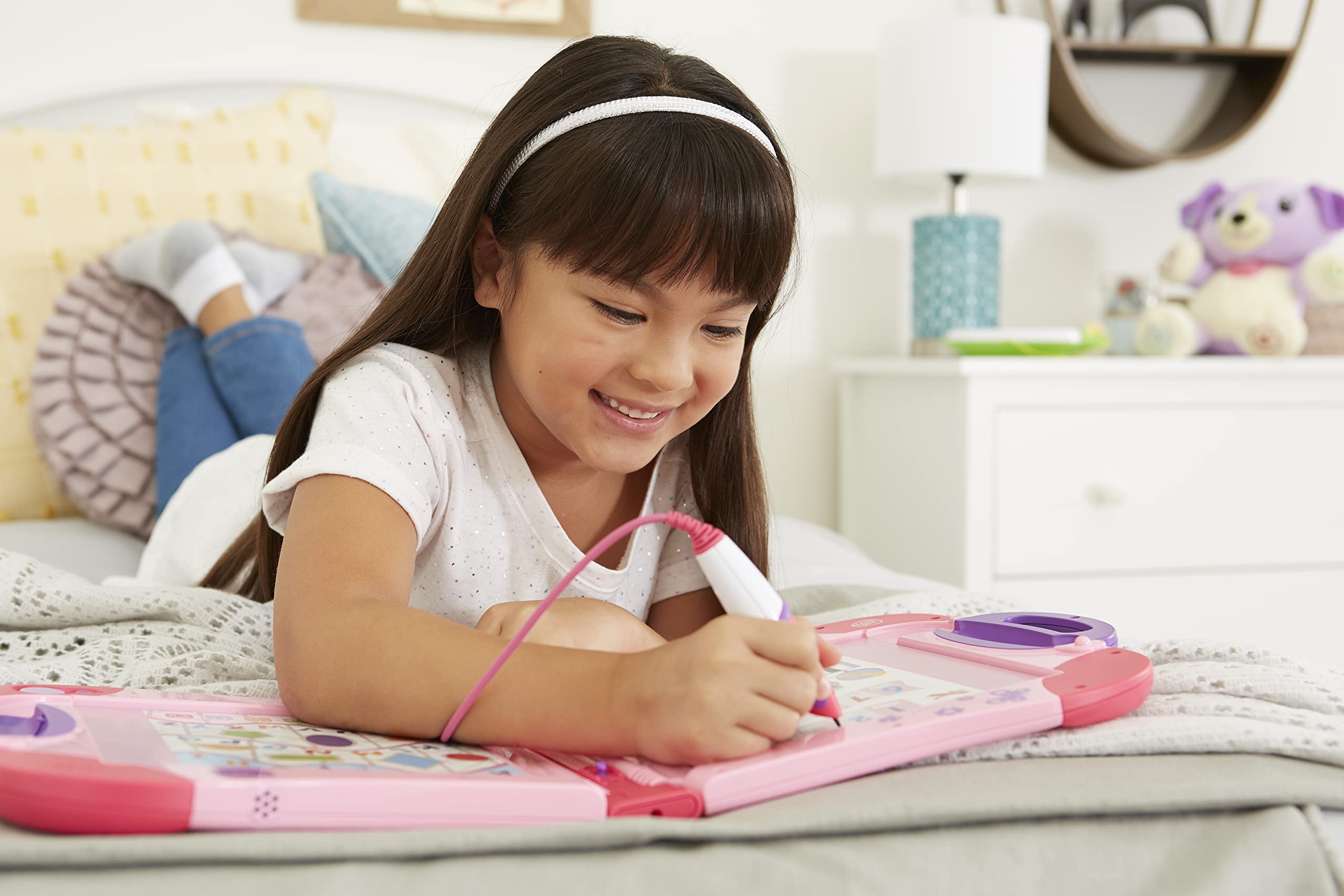 LeapFrog LeapStart Electronic Book - Interactive Learning for Ages 2-7 | Pink 8