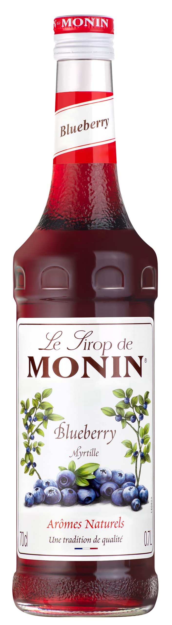 Monin Premium Blueberry Syrup - 700ml | Natural Flavouring | Vegan & Allergen-Free