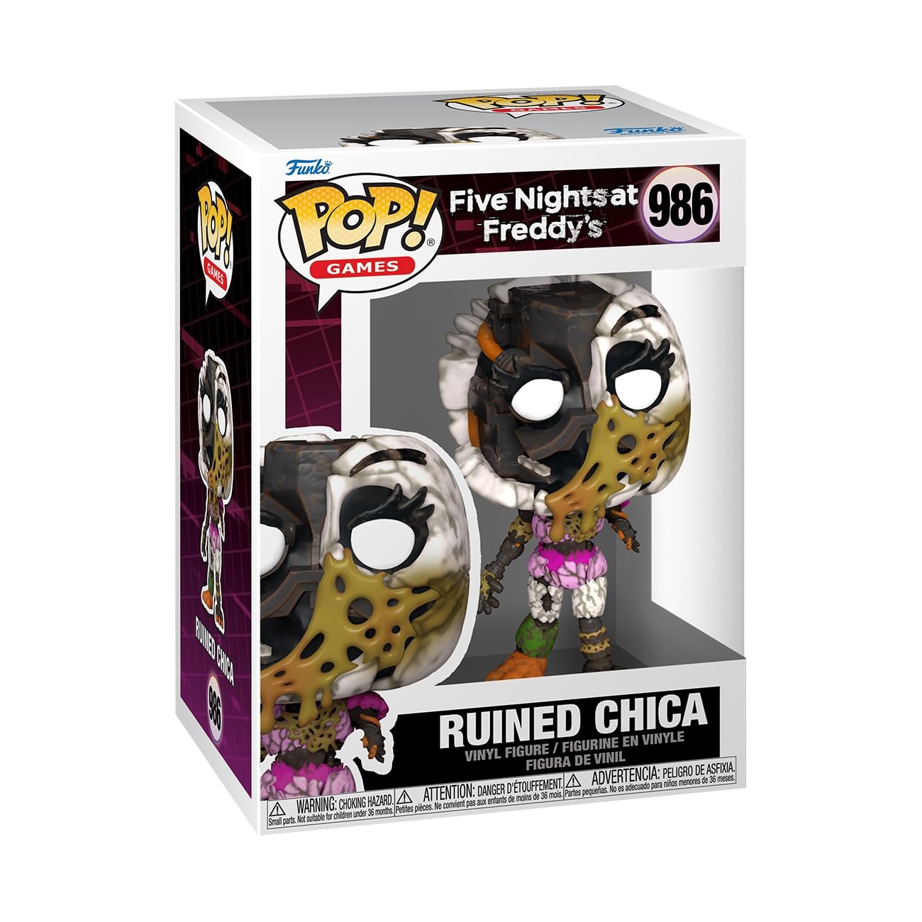 Funko Pop! Games: Five Nights at Freddy's - RUIN Chica the Chicken Vinyl Figure 9