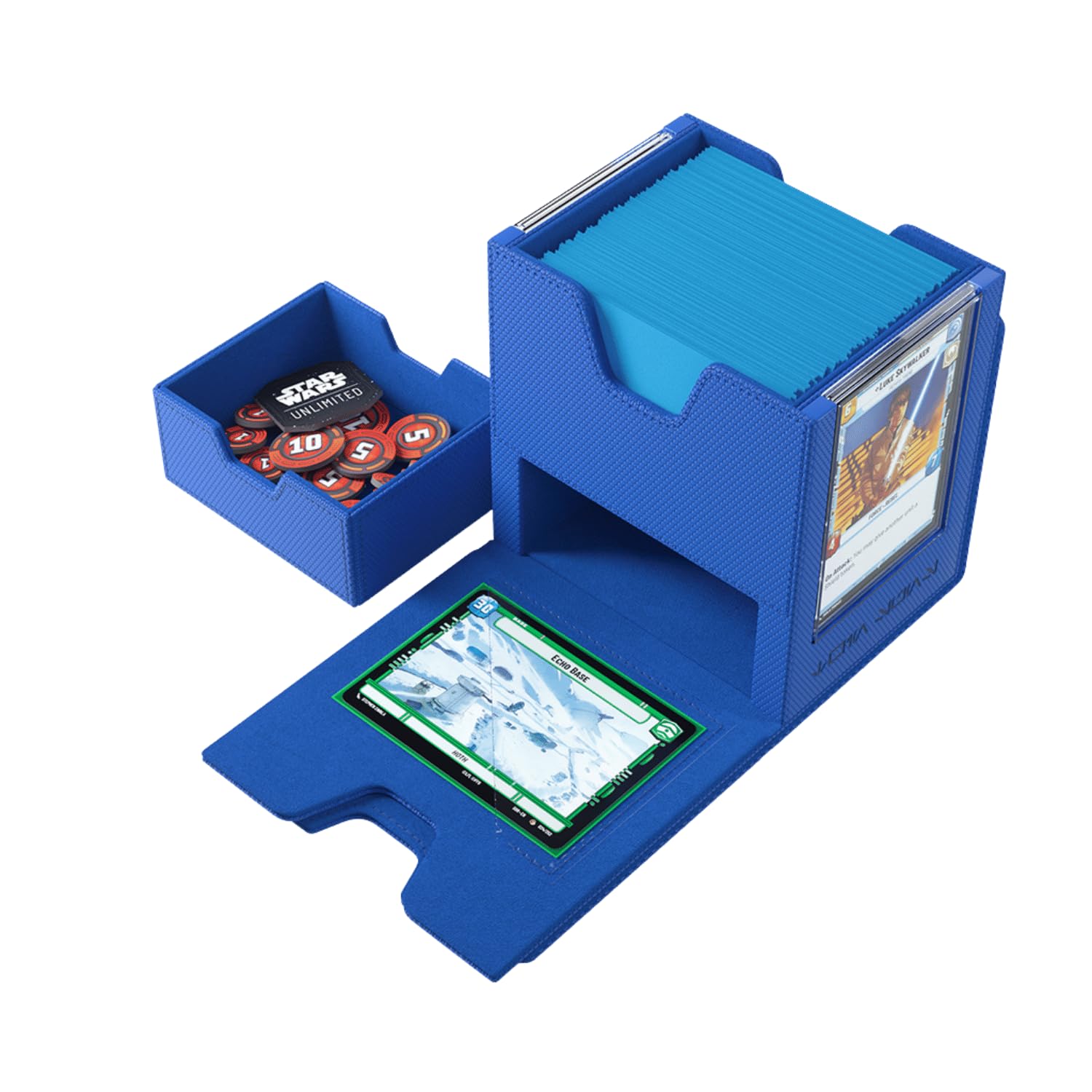 Gamegenic Star Wars: Unlimited Twin Suns Deck Pod – Blau 3