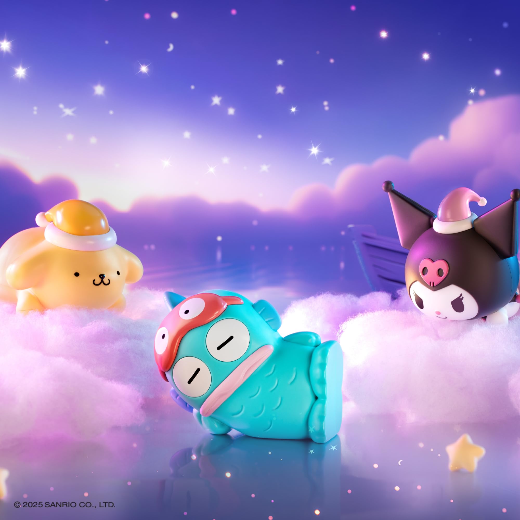 Hello Kitty Mini Figure Blind Bag - Sweet Dreams Series | 1 Random Collectible Figure | Plastic