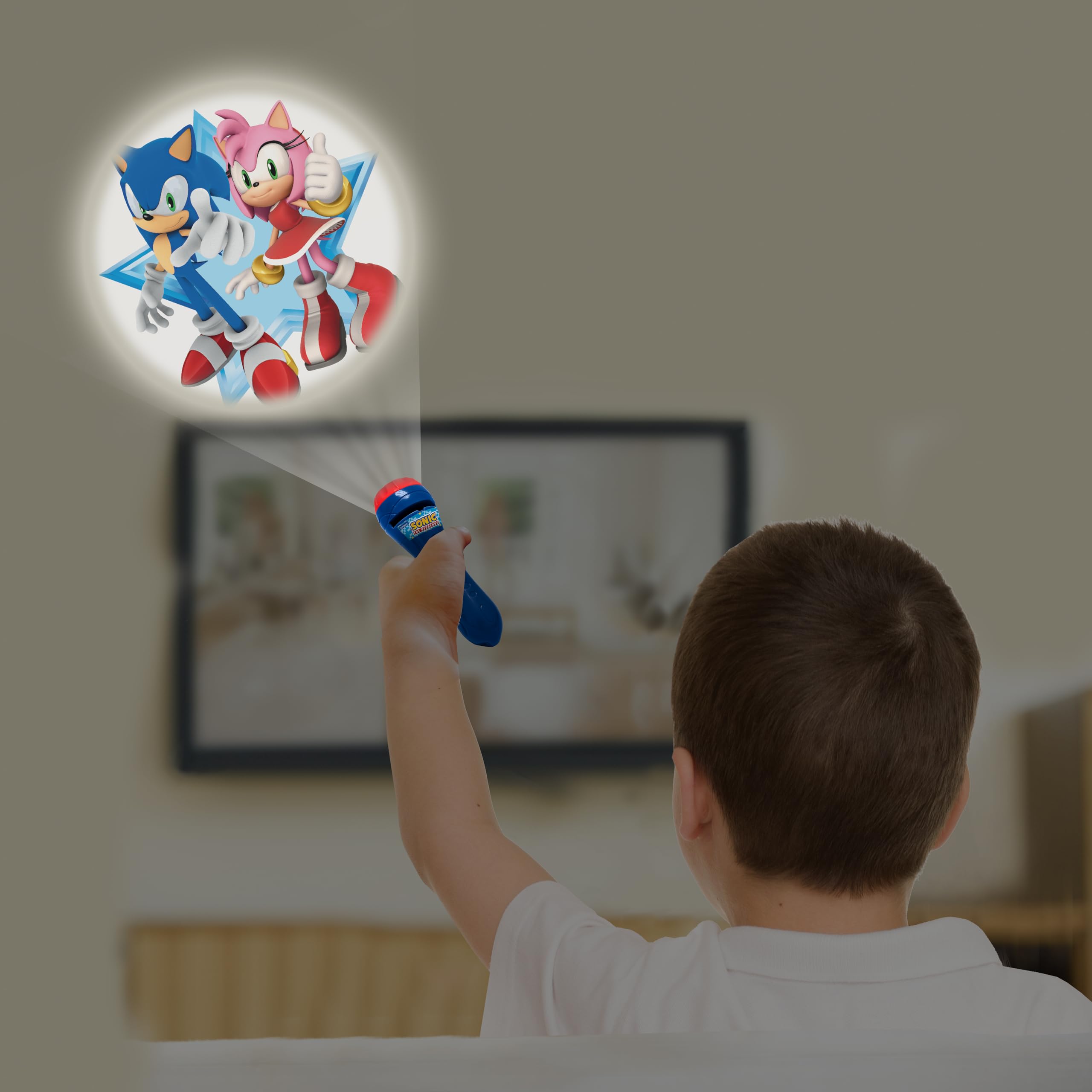 Lexibook SEGA Sonic The Hedgehog Story Projector & Torch Light - 24 Images, 3 Discs, Ages 3+ 5