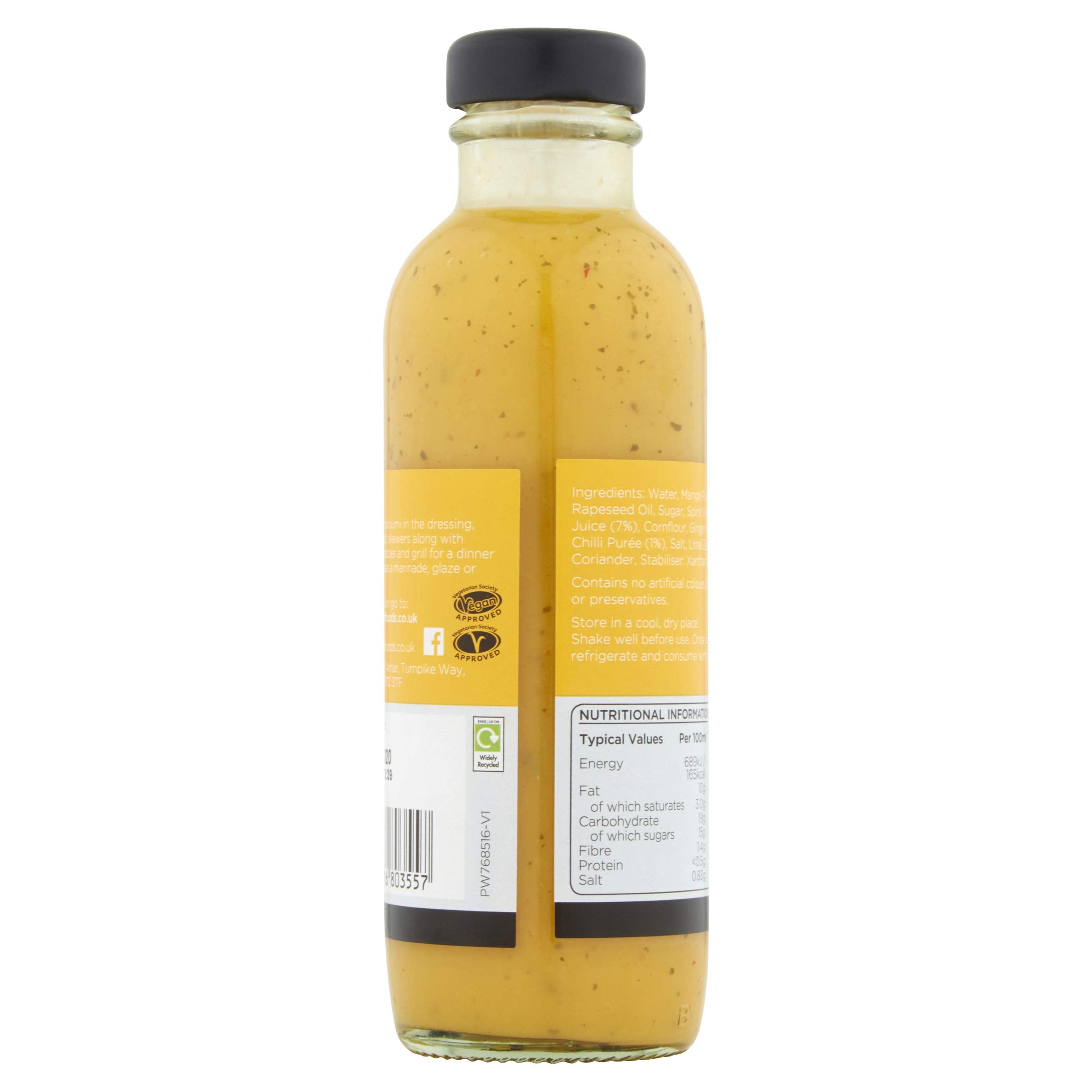 Mary Berrys Mango-, Limetten- und Chili-Dressing – 440 g – Süße Mango mit einem Hauch Chili 3