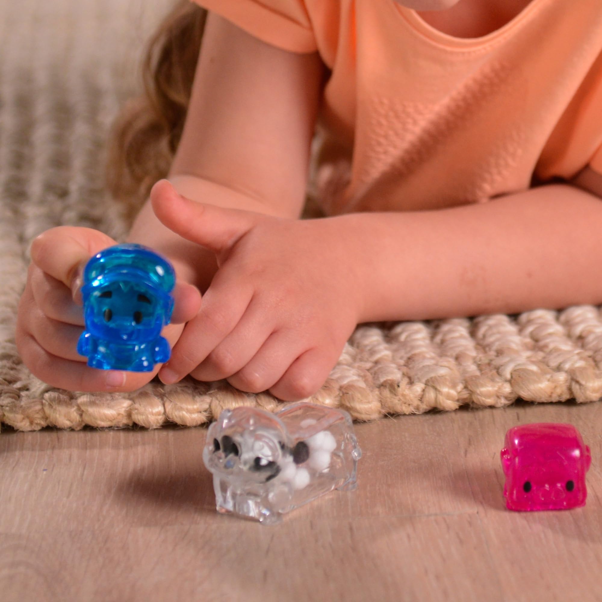 Jelly Blox Farmer Character Set - Squishy Building Fun for Toddlers 2+