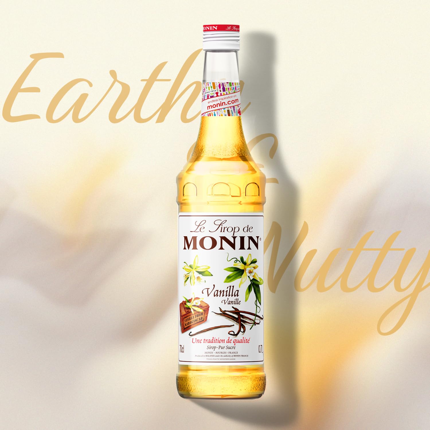 Monin Premium Vanilla Syrup - 700ml Bottle | Vegan & Allergen-Free | Natural Flavourings 6
