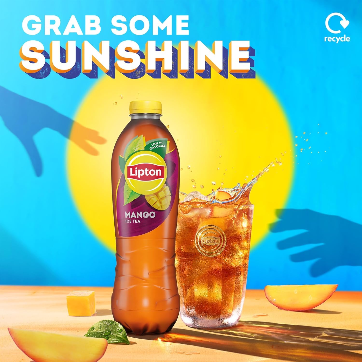 Lipton Ice Mango Iced Tea, 1.25L 3