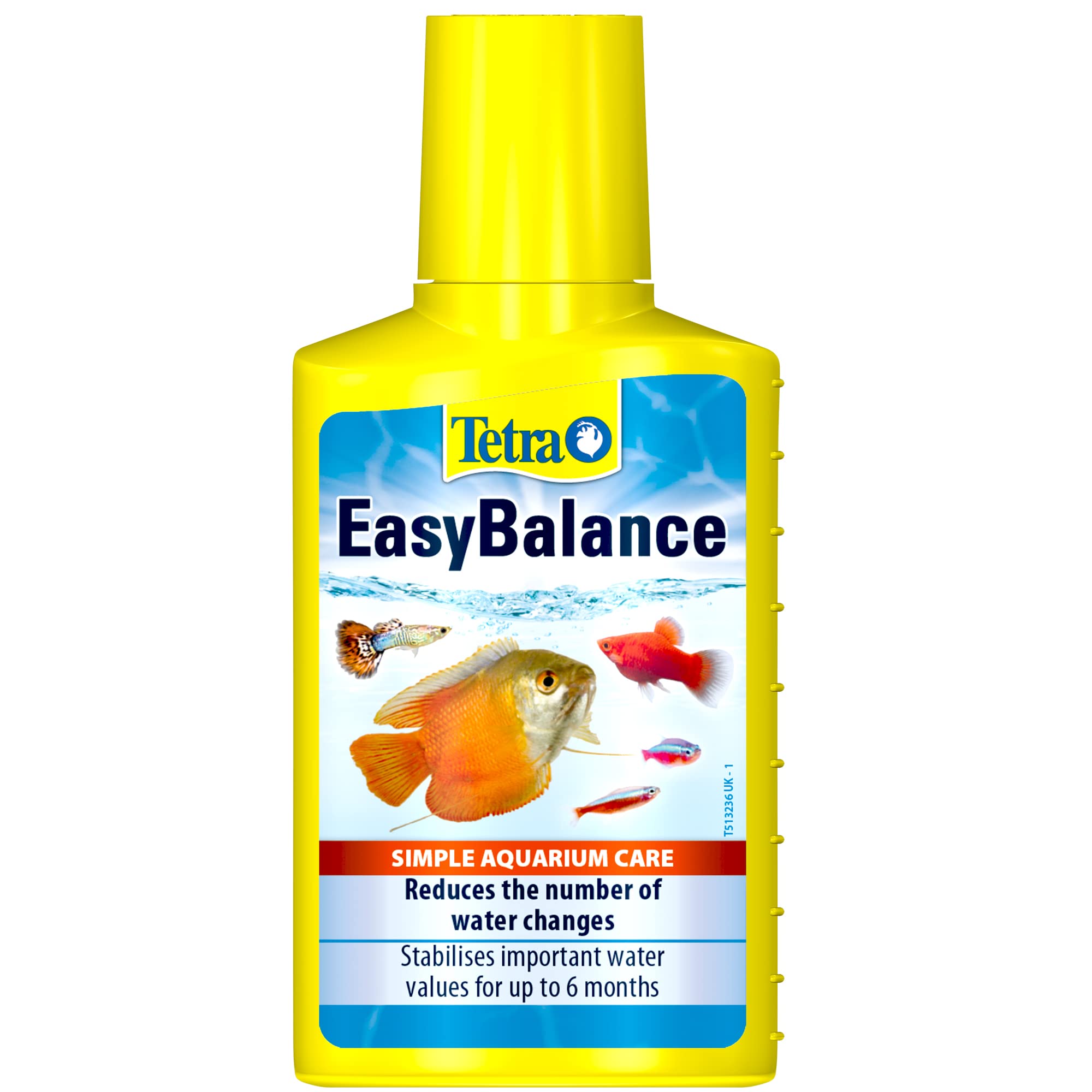 Tetra EasyBalance Liquid Water Treatment - Stabilizes pH/KH | Reduces Phosphate/Nitrate | 100ml