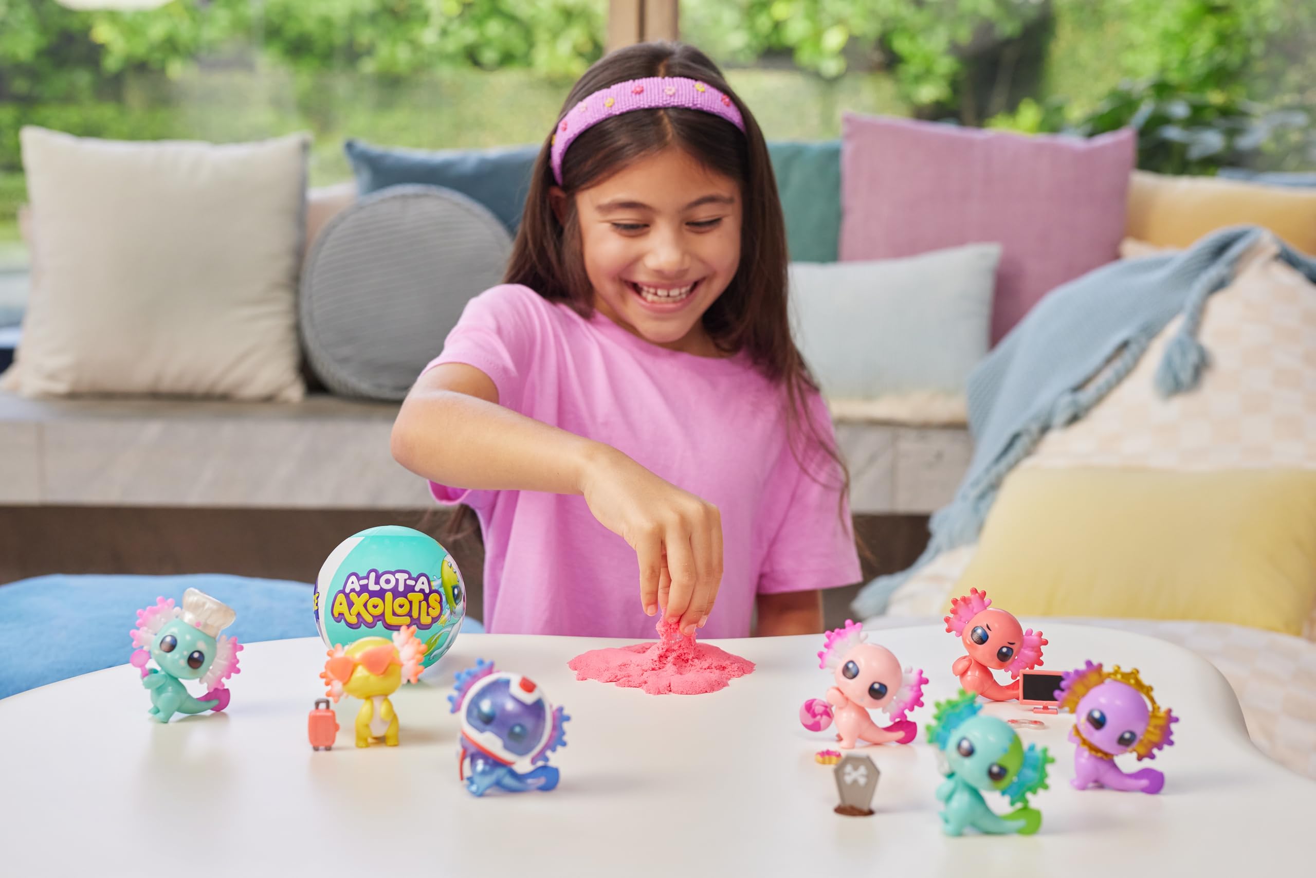 5 Surprise A-LOT-A AXOLOTLS by ZURU - Unbox & Reveal 15 Unique Collectible Amphibians (2 Capsules) 4