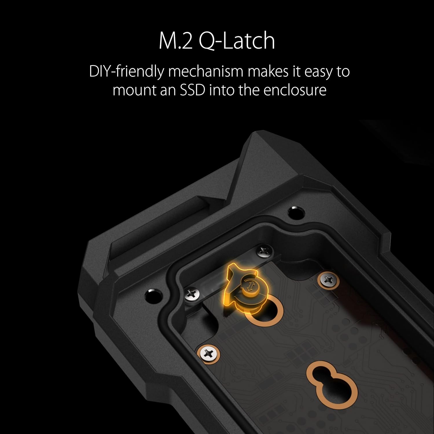 ASUS TUF Gaming A1—USB-C 3.2 Gen 2x1 SSD Enclosure for Dual M.2 NVMe PCIe SSDs 12