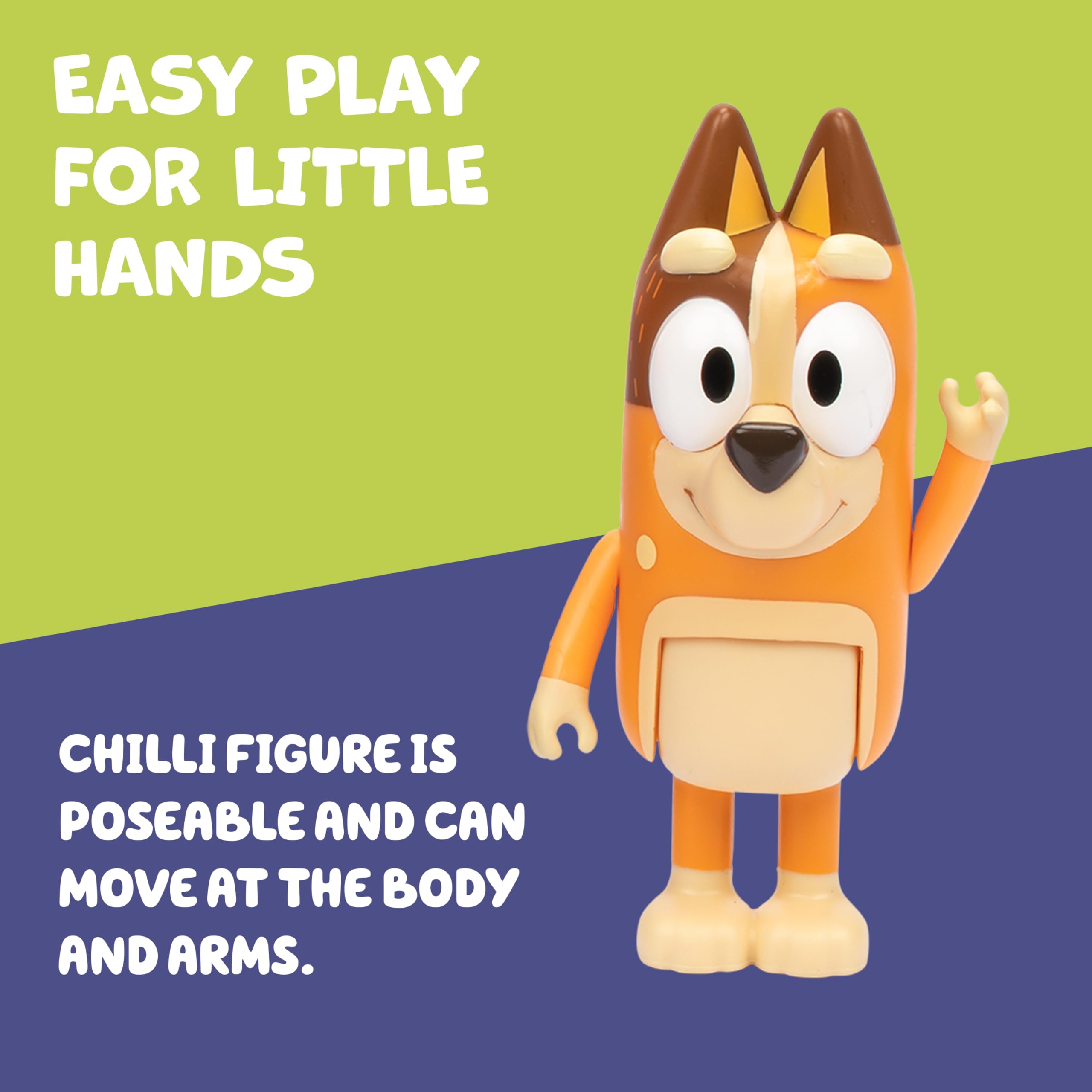 Bluey Heeler Family Road Trip 4WD Vehicle with Articulated Chilli Figure - Ages 3+ 9