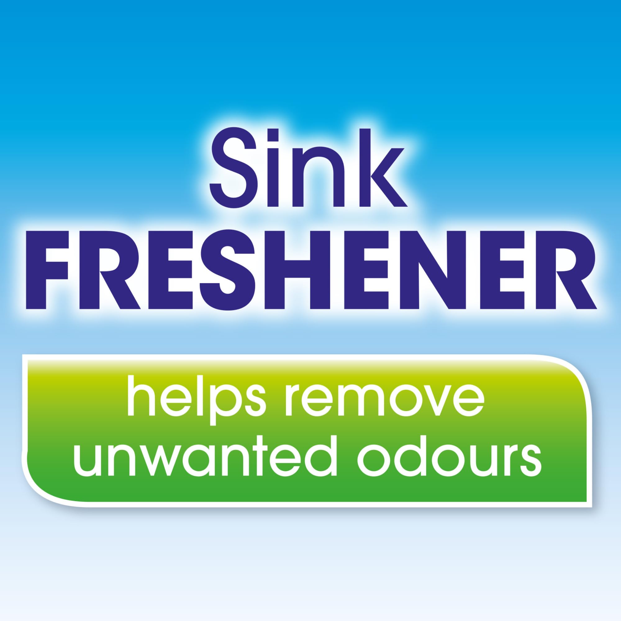 Duzzit Sink Freshener Powder - Removes Odours & Limescale | Pack of 3 Sachets