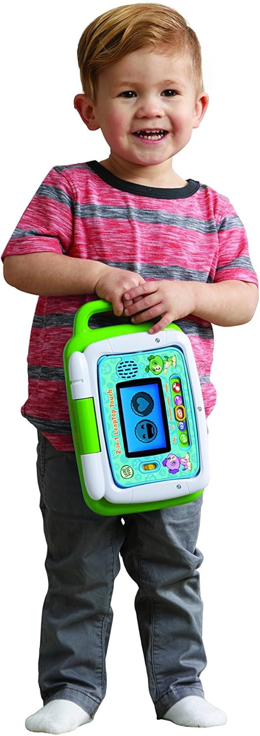 LeapFrog 2-in-1 LeapTop Touch Laptop - Educational Learning Tablet for Kids Ages 2+ 3