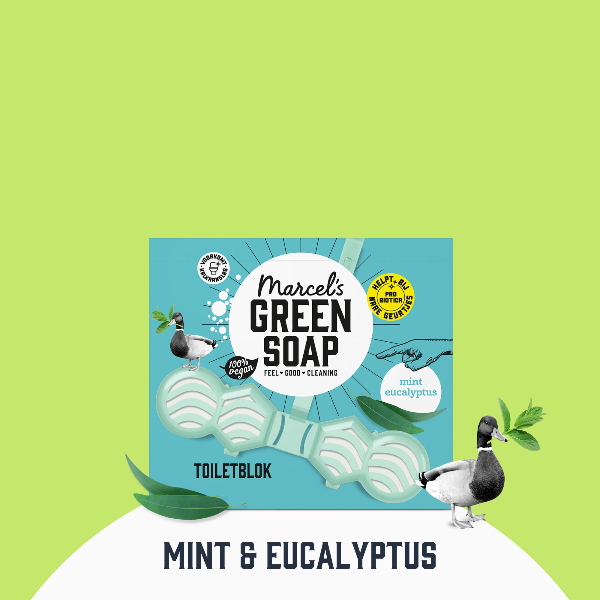 Marcel's Green Soap - Toilettenstein mit Minze und Eukalyptus 3