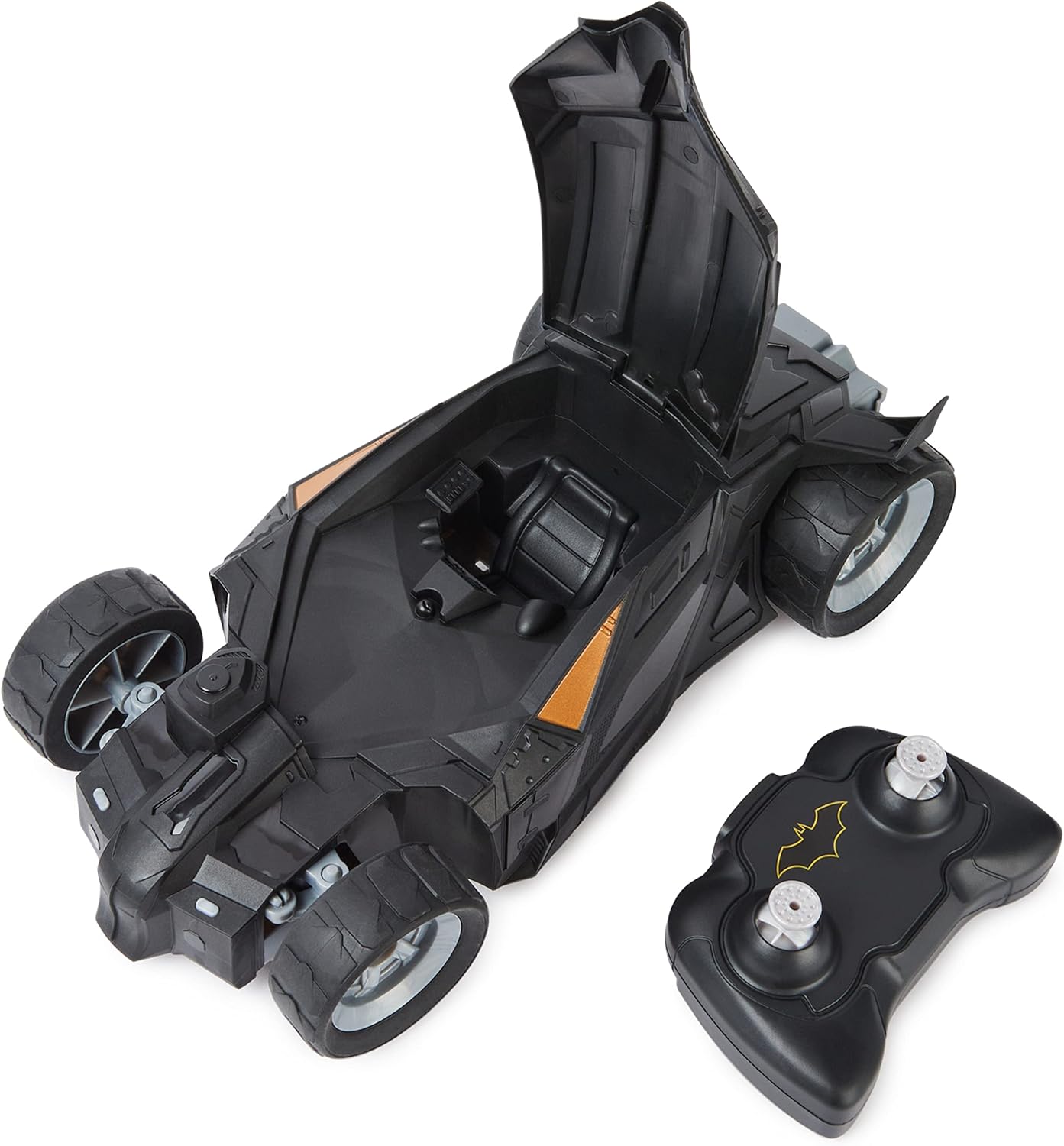 DC Comics Batman Batmobile Remote Control Car - 1:20 Scale, Includes 10 cm Batman Figure 3