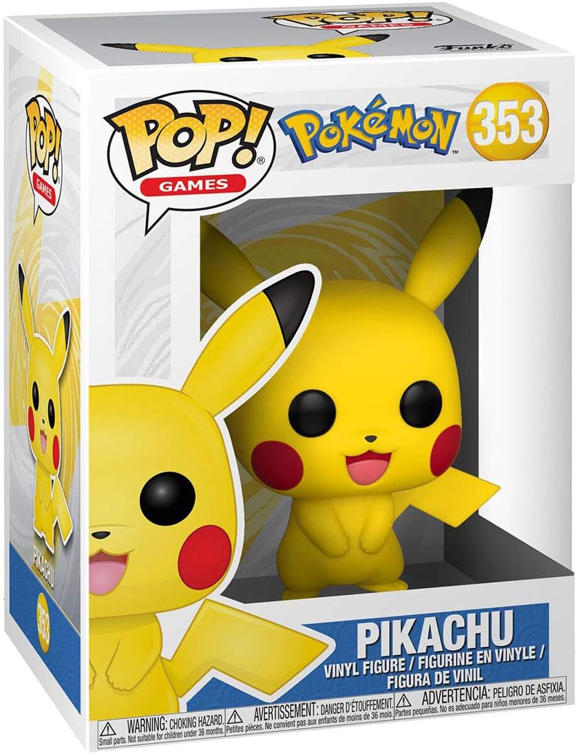 Funko Pop! Games: Pokemon - Pikachu Vinyl Figure (31528)