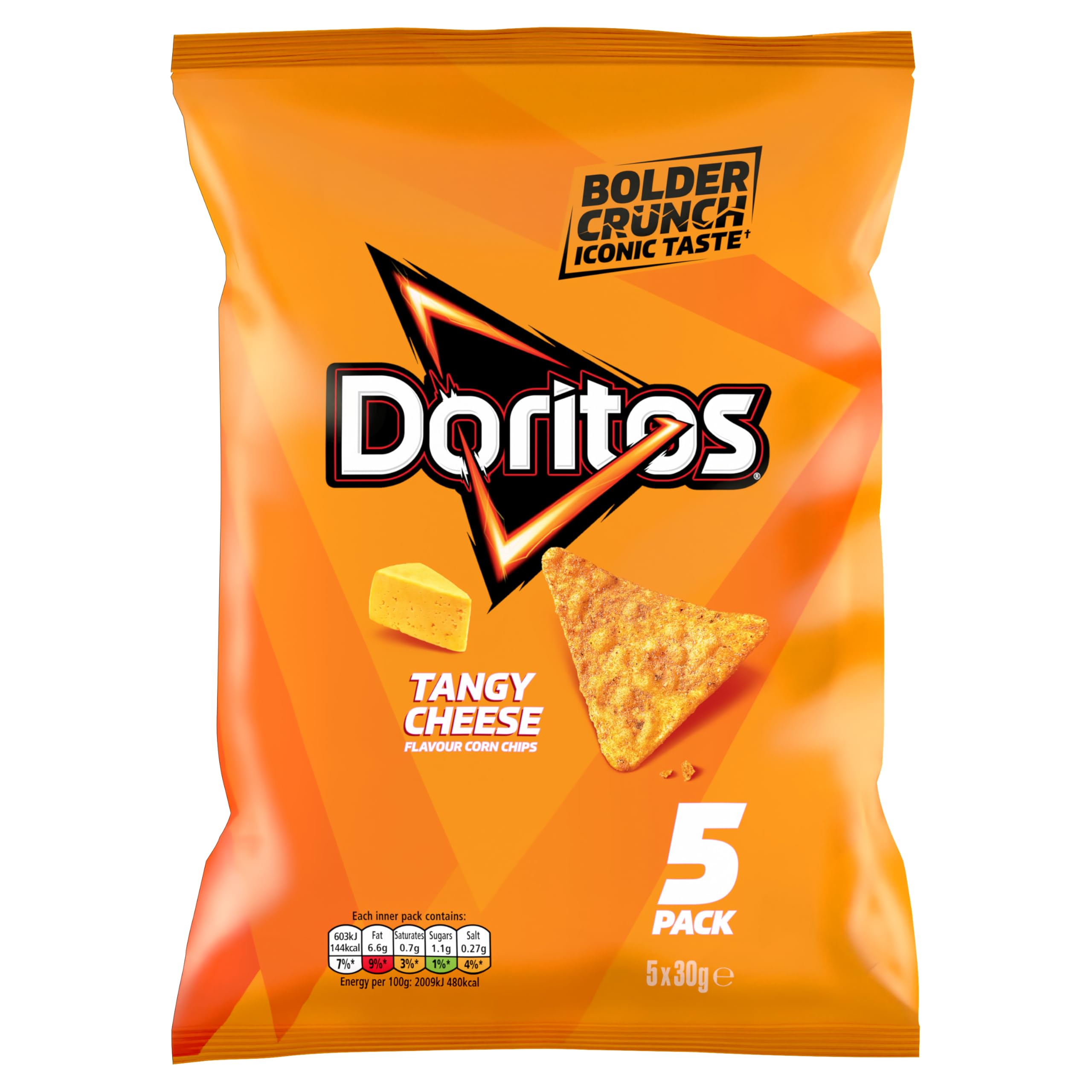 Doritos Tangy Cheese 30g x 5 Pack