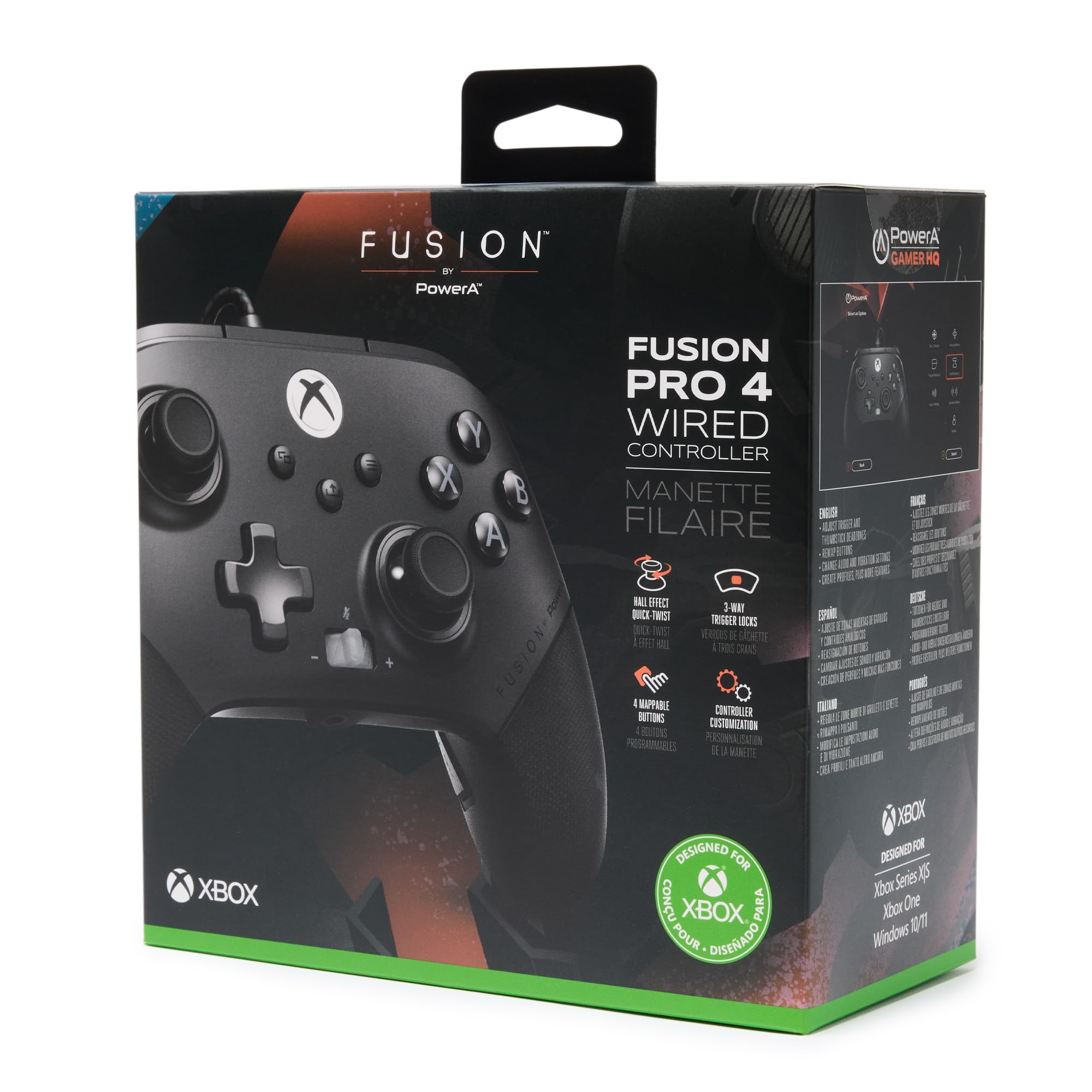 PowerA FUSION Pro 4 Kabelgebundener Controller für Xbox Series X|S 8