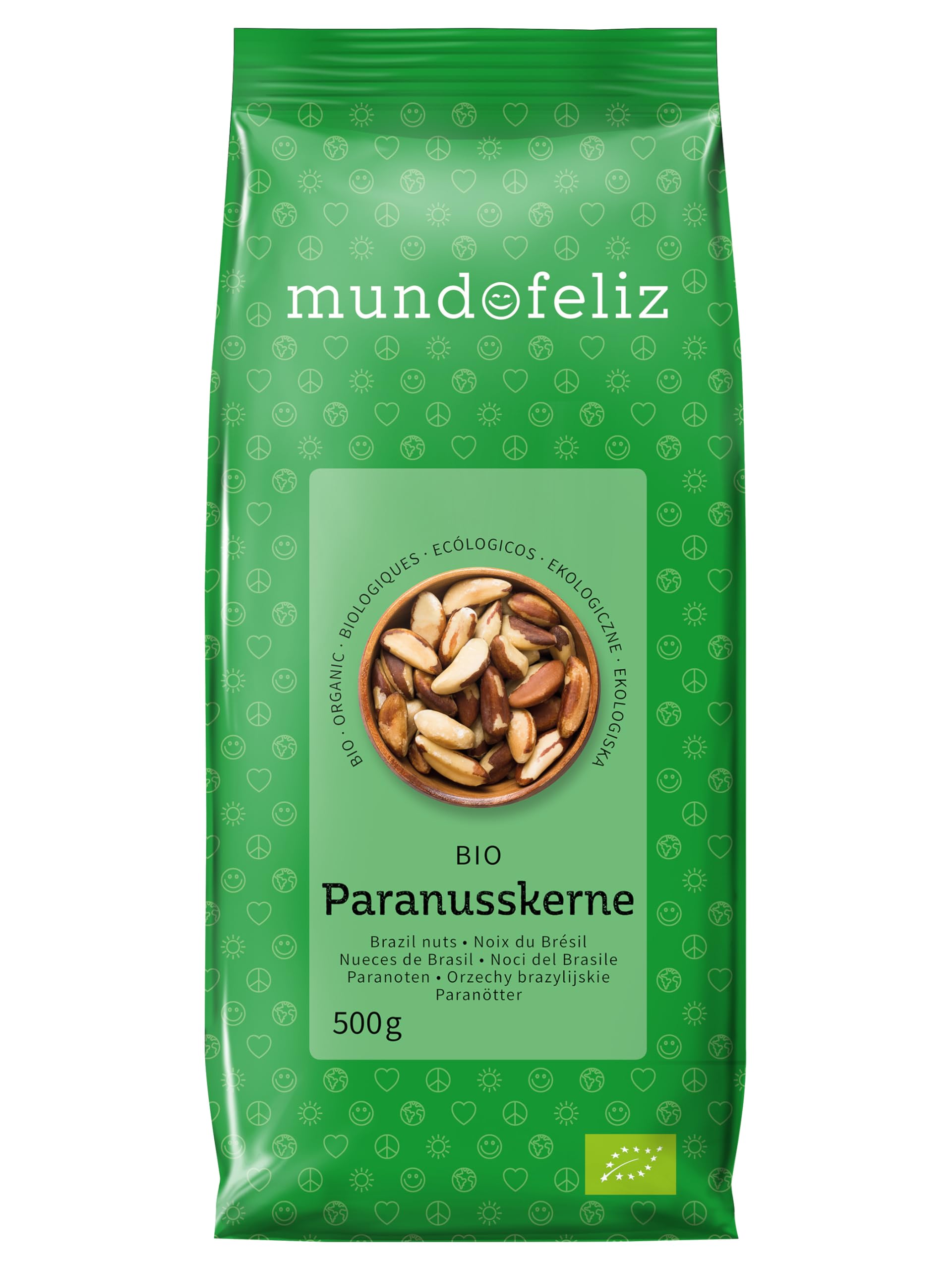 Mundo Feliz Bio Ganze Paranüsse 2 x 500 g