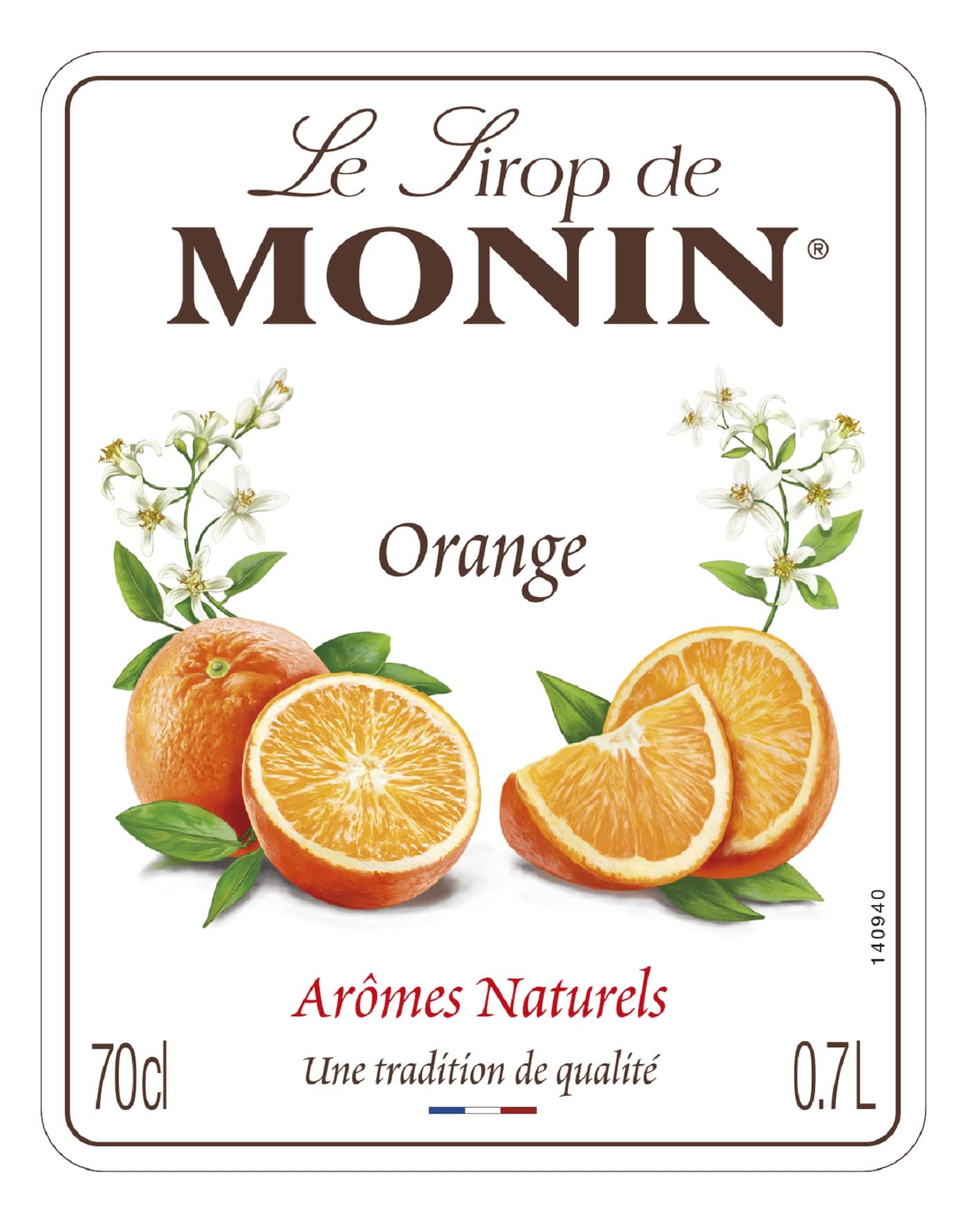 Monin - Premium Orange Syrup 700ml 6