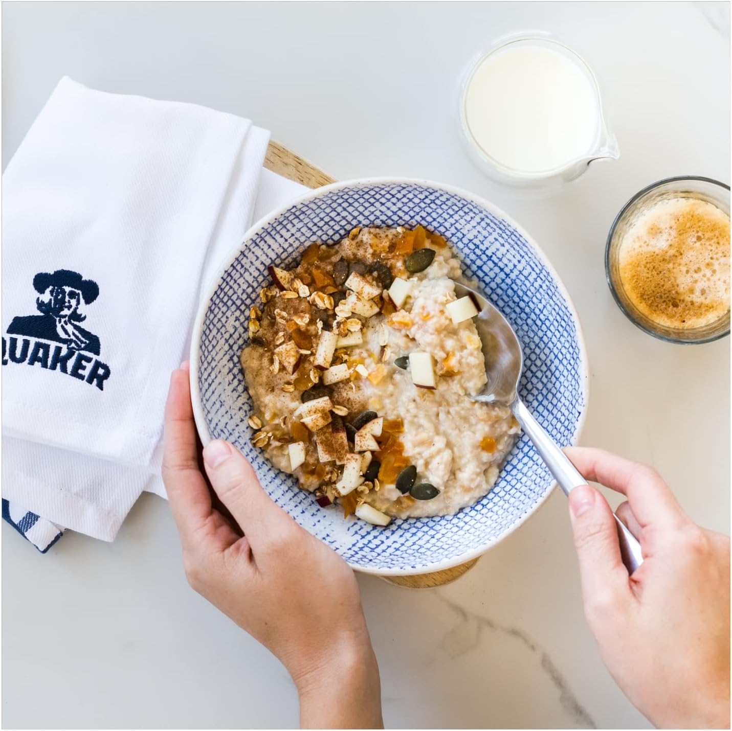 Quaker Oat So Simple Protein Original Porridge, 8 x 37.7g 7