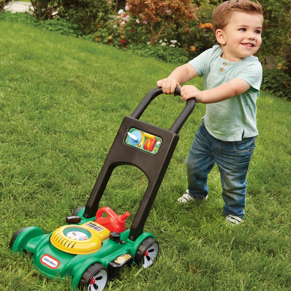 Little Tikes Gas 'n Go Mower - Realistic Play Lawn Mower with Mechanical Sounds & Movable Throttle for Toddlers 18 Months+ 7