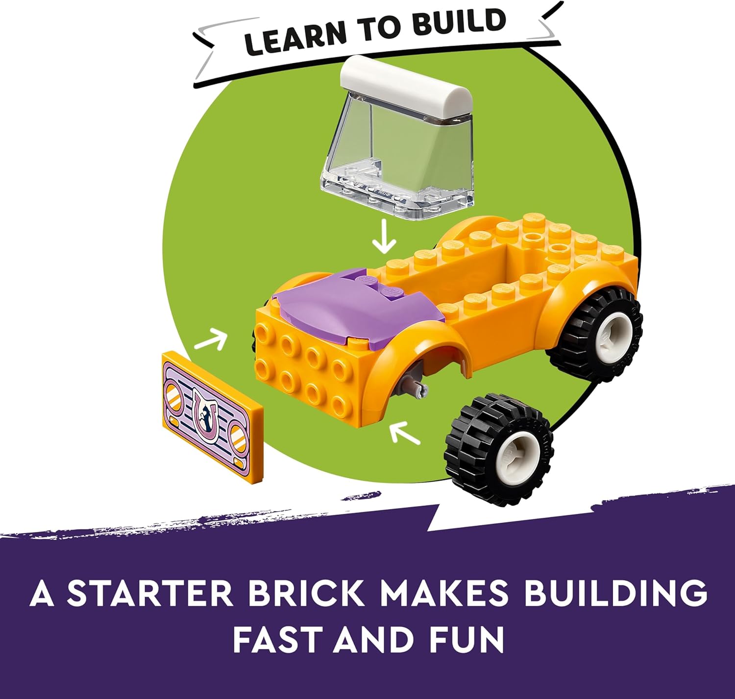 LEGO Friends Horse and Pony Trailer Set - Building Toy with Mini Dolls & Animals for Ages 4+