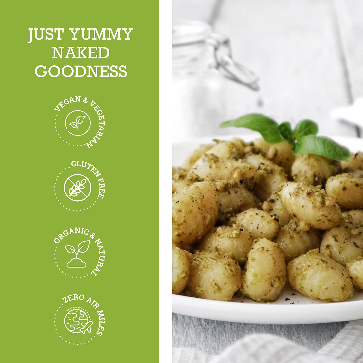 Mr Organic – Bio-Glutenfreie Gnocchi 350 g – Gentechnikfrei und ohne Konservierungsstoffe 4