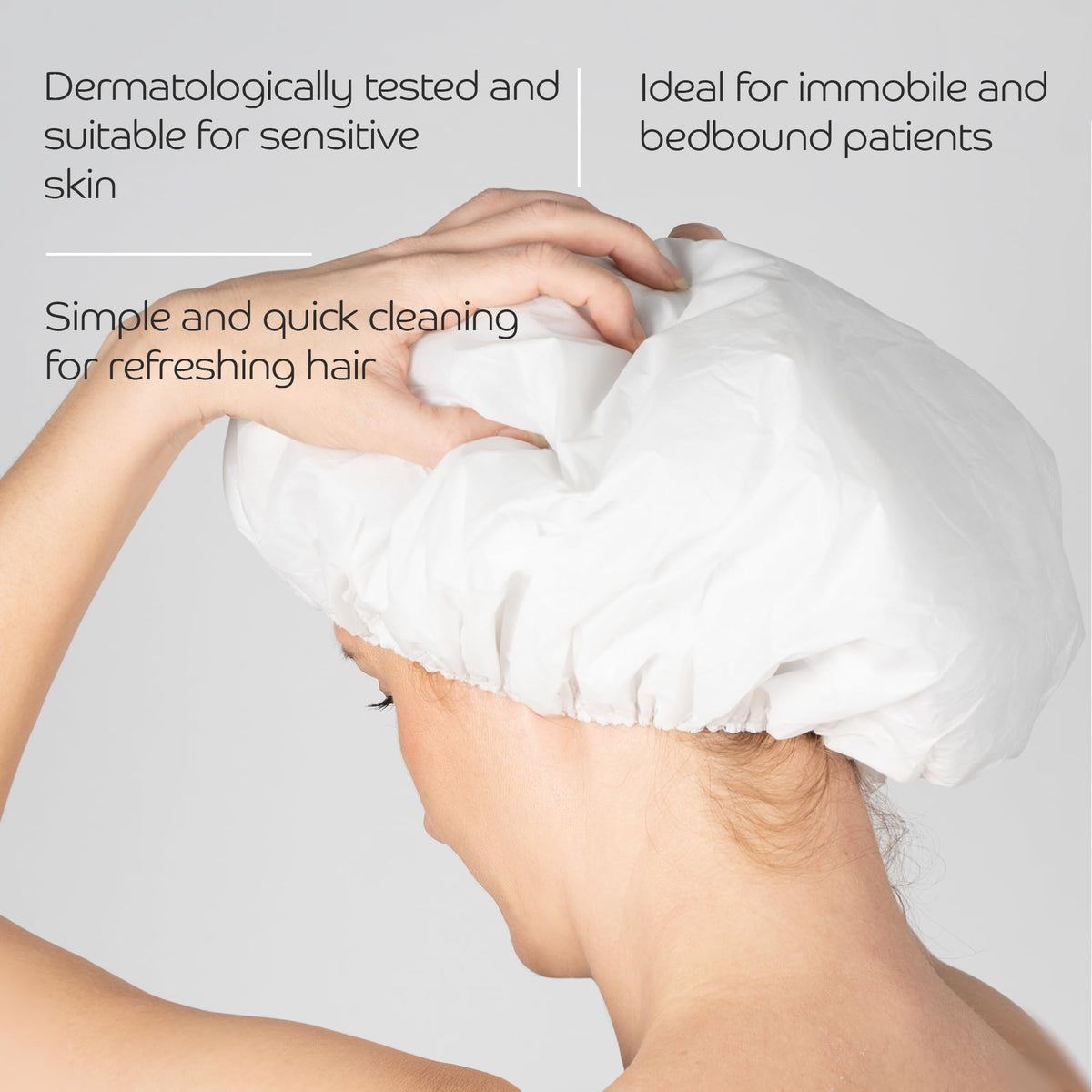 ABENA Unscented Shampoo Cap - Rinse-Free Cleansing & Conditioning | 1 Count 5