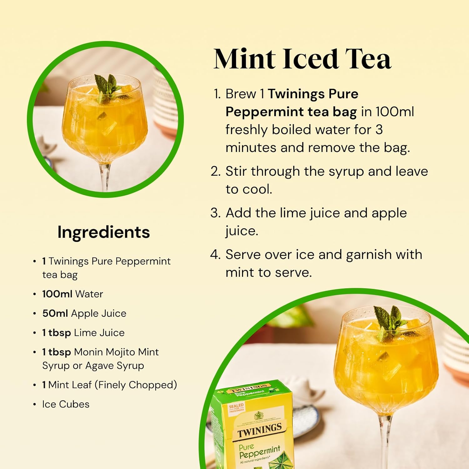 Twinings Pure Peppermint 80 Teebeutel, 160 g – Natürlich koffeinfreier Kräutertee 4